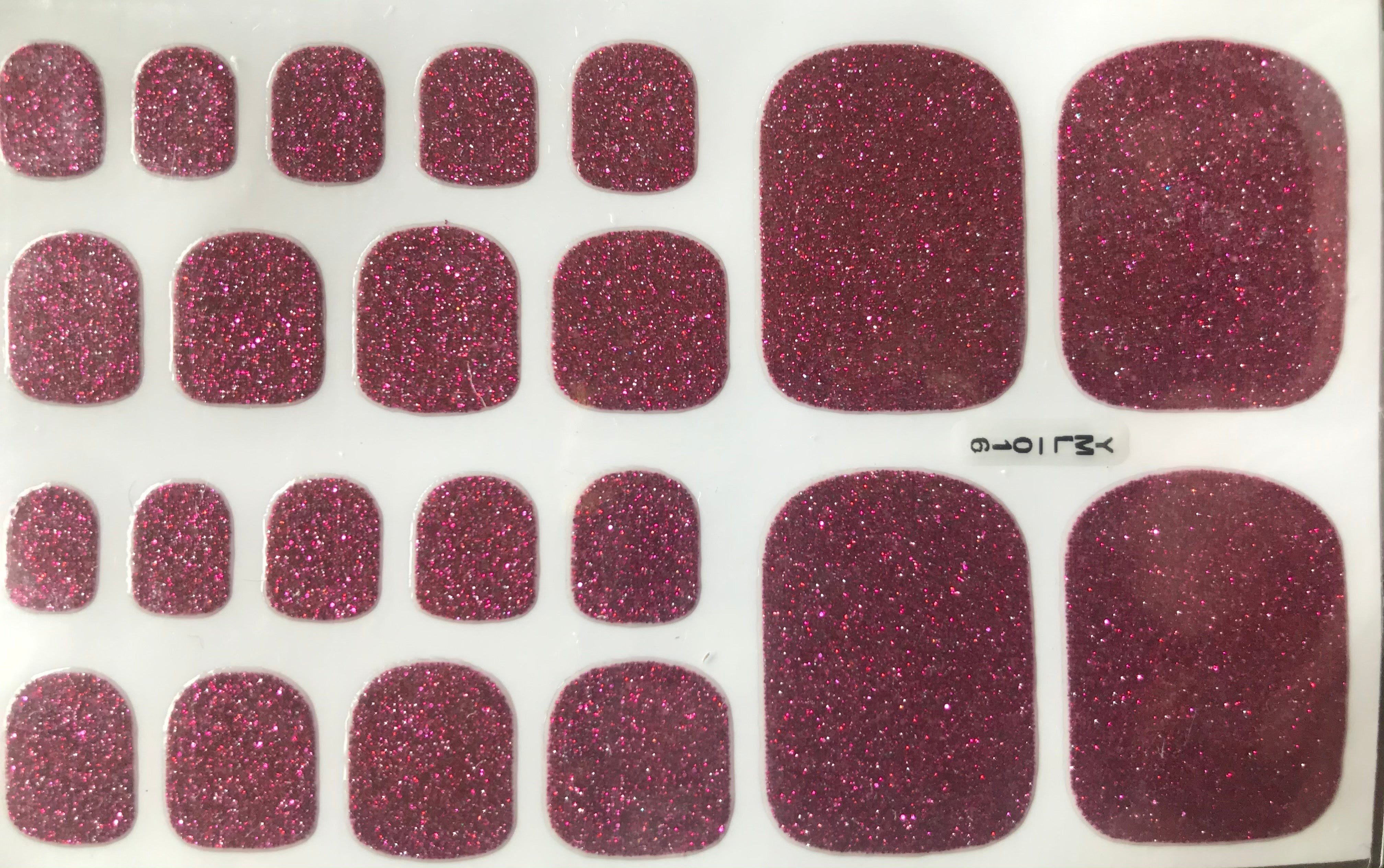 Kids &amp;amp; Toes - Sangria Glitter