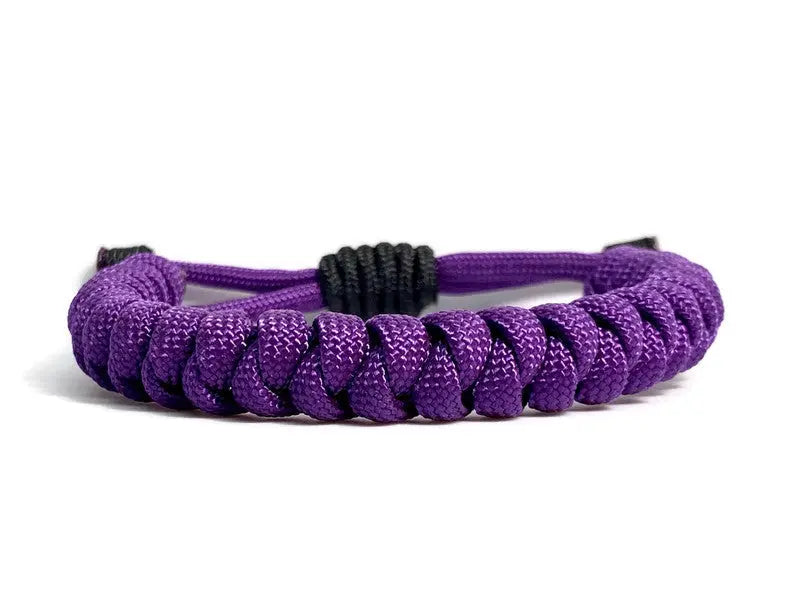 Engineered Purple Rope Bracelet
