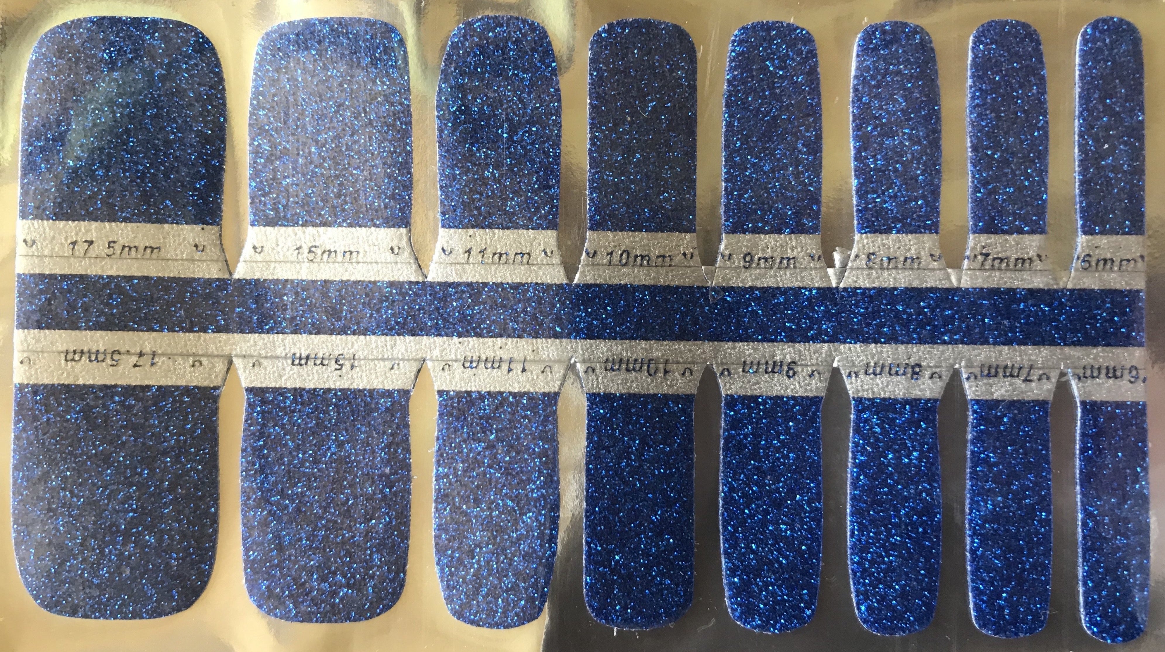 Pedis, Petites &amp;amp; Kids - Pool Blue Glitter