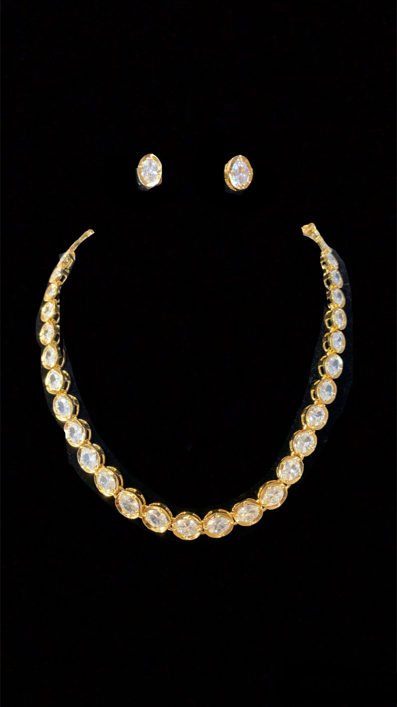 DNS24 Bhanu polki necklace  ( SHIPS IN 4 WEEKS )