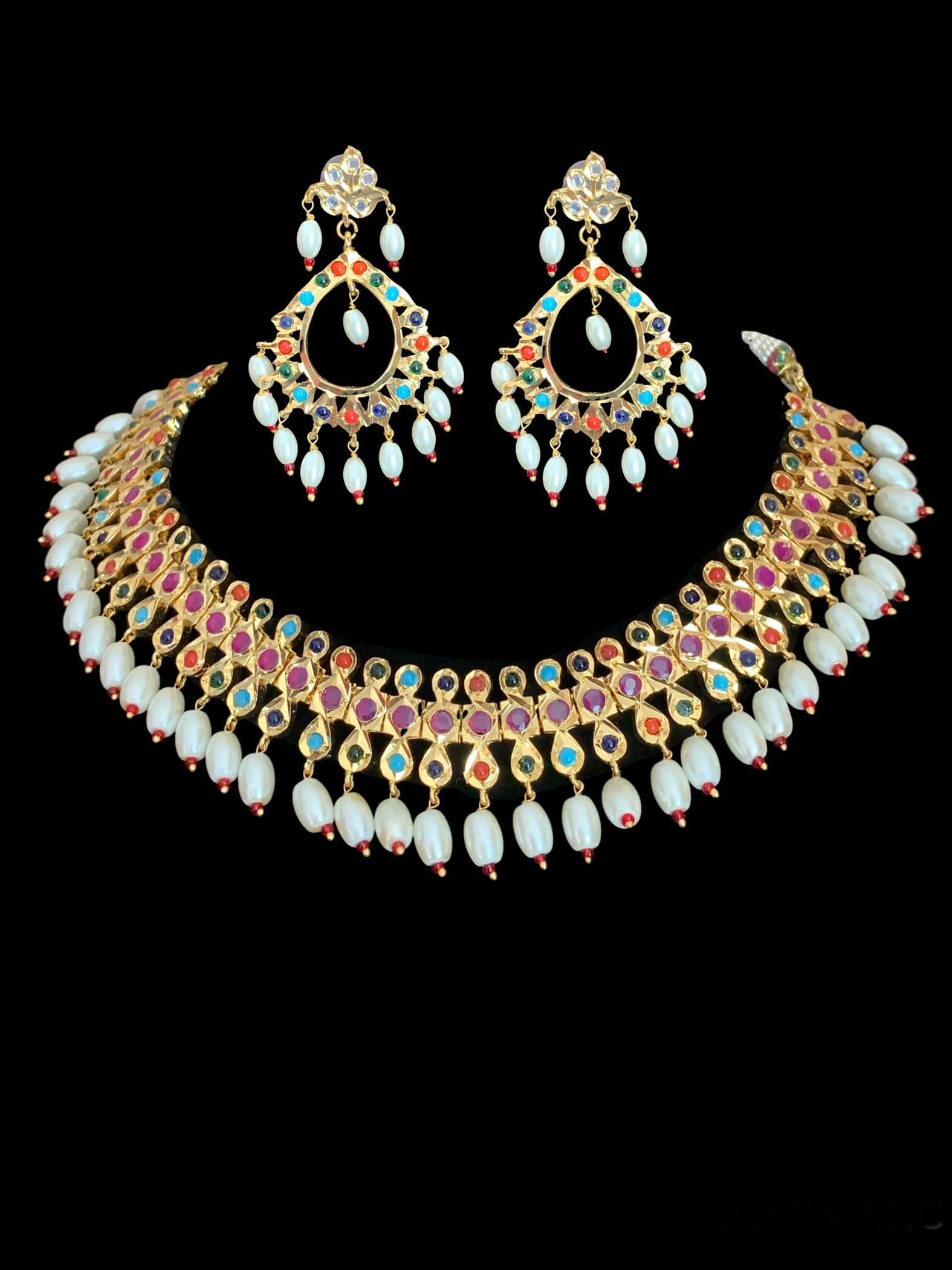 NS113 Mumtaz Barfi set in navratan ( SHIPS IN 3 WEEKS )