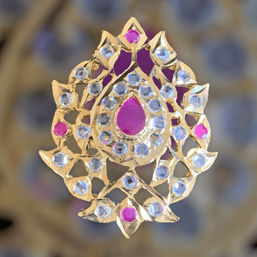 DJR66 Naaz Hyderabadi statement  ring ( READY TO SHIP)