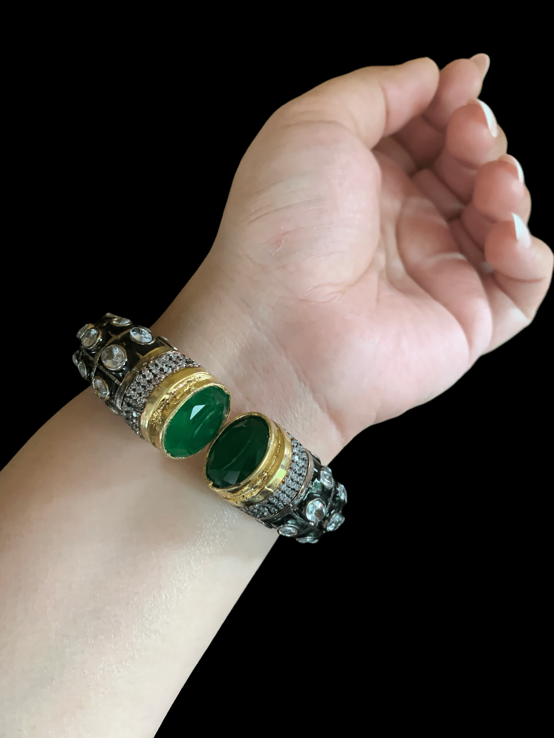 B28 Victorian kada (green)(READY TO SHIP )