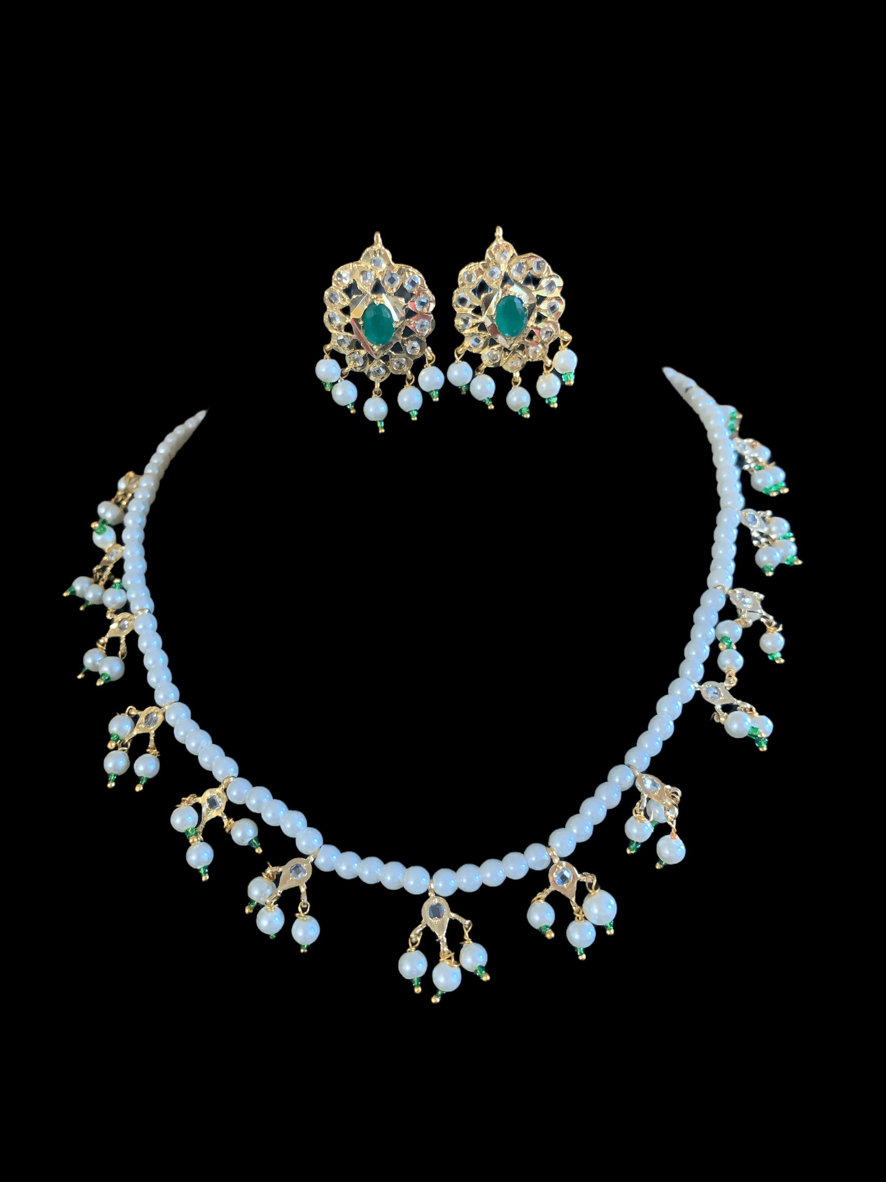 NS199 Nischala pearl necklace  ( READY TO SHIP )