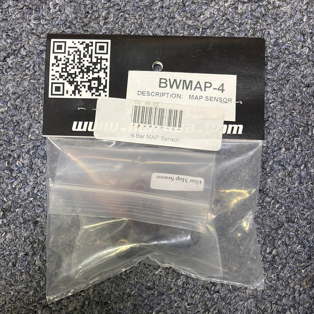 BLACKWORKS BWR MAP SENSOR 4 BAR 4-BAR FOR HONDA CIVIC S2K ACCORD PRELUDE DC2 DEL