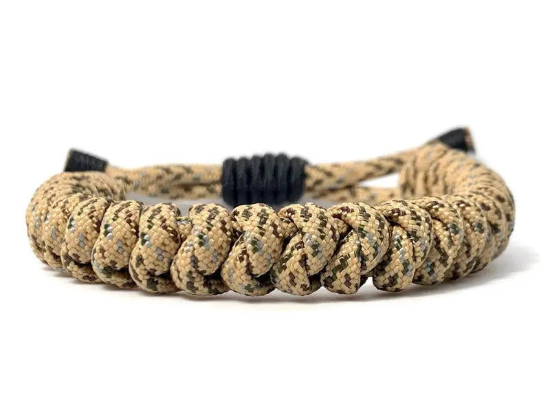 Engineered Desert Camo Rope Bracelet
