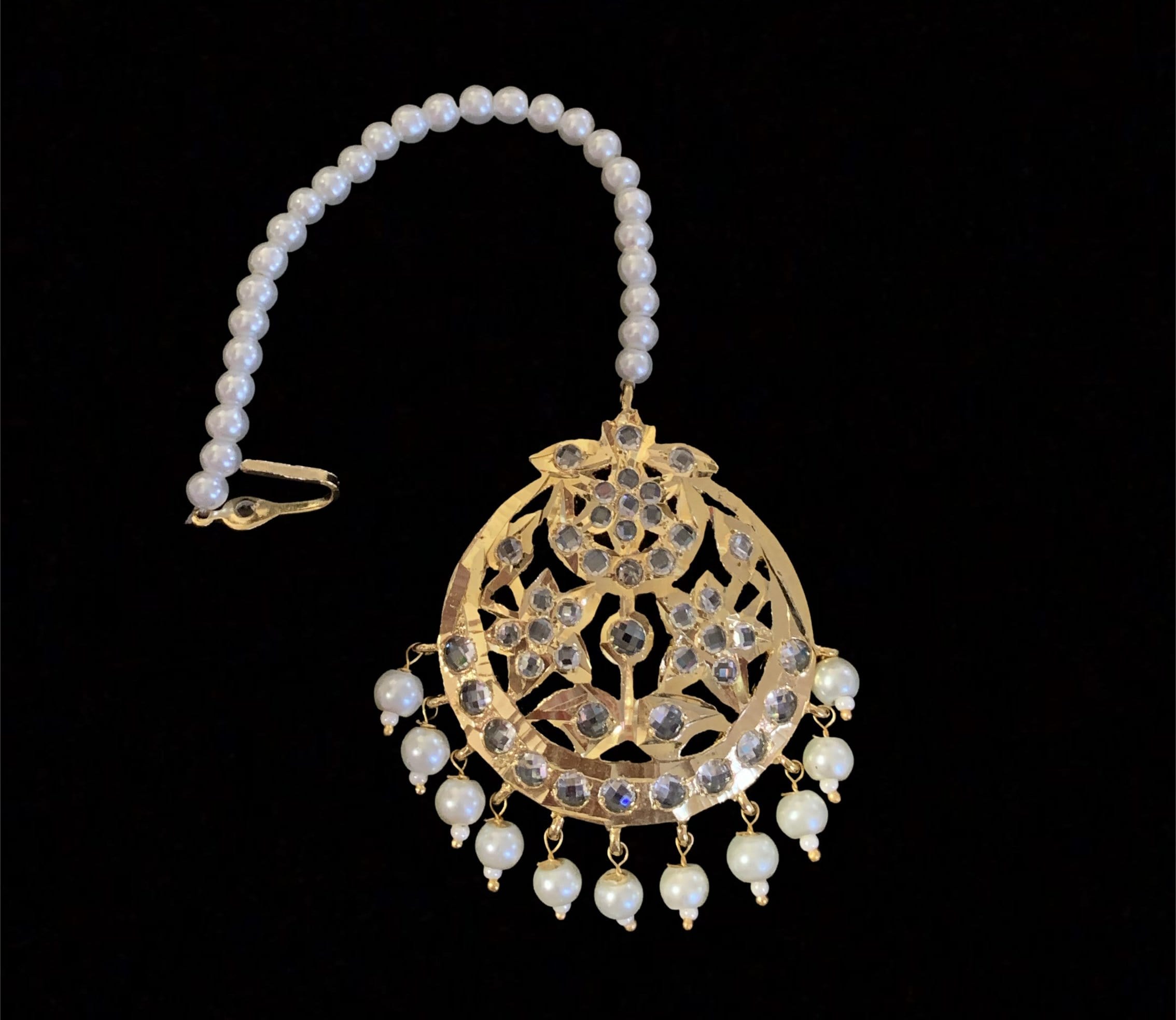 DJTK66 Rehana  pearl tika ( SHIPS IN 3 WEEKS )