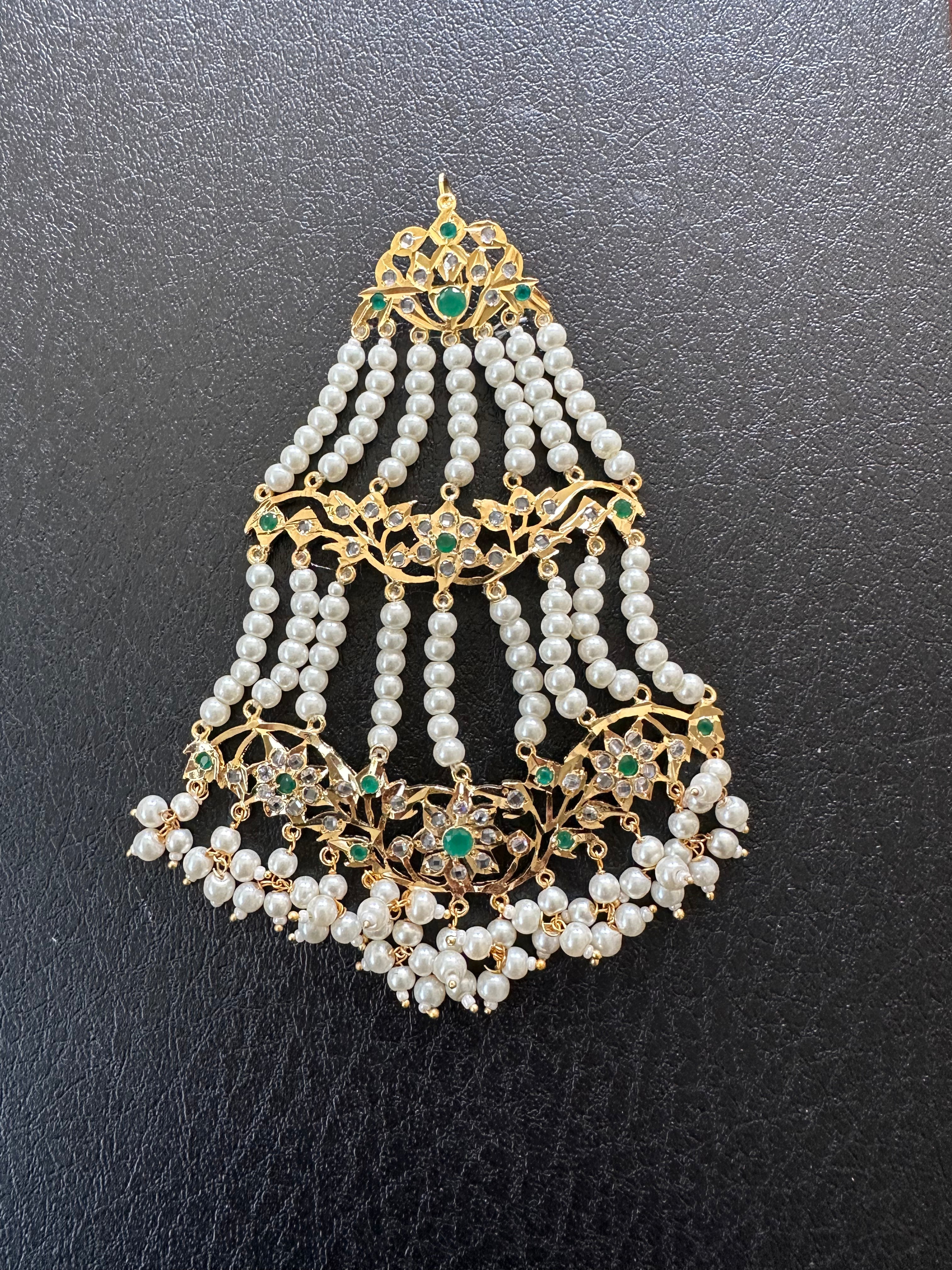 DJHR66 Leah Pearl jhoomar ( READY TO SHIP  )