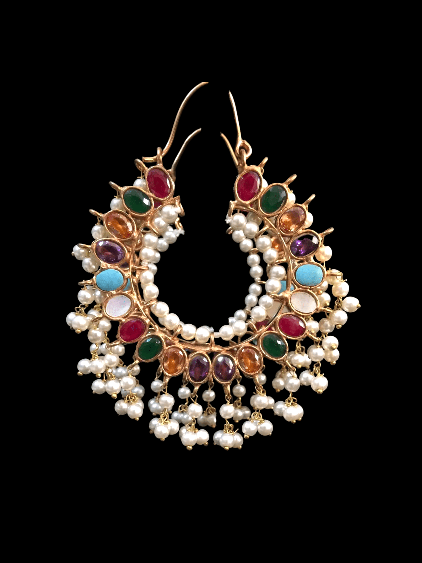 Nora chandbali -DER16  ( READY TO SHIP )