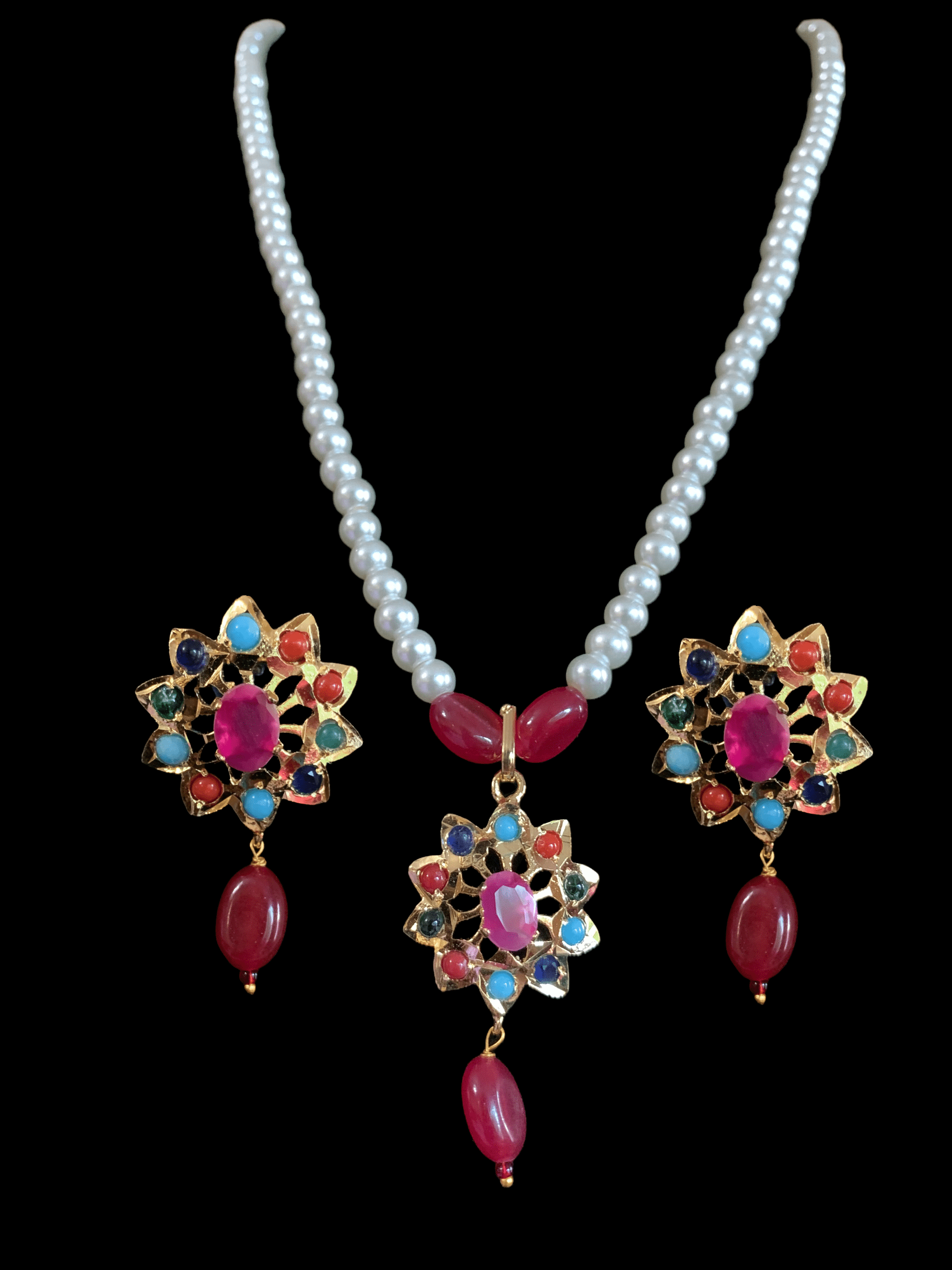 PS378 Nisa pendant set (READY TO SHIP)