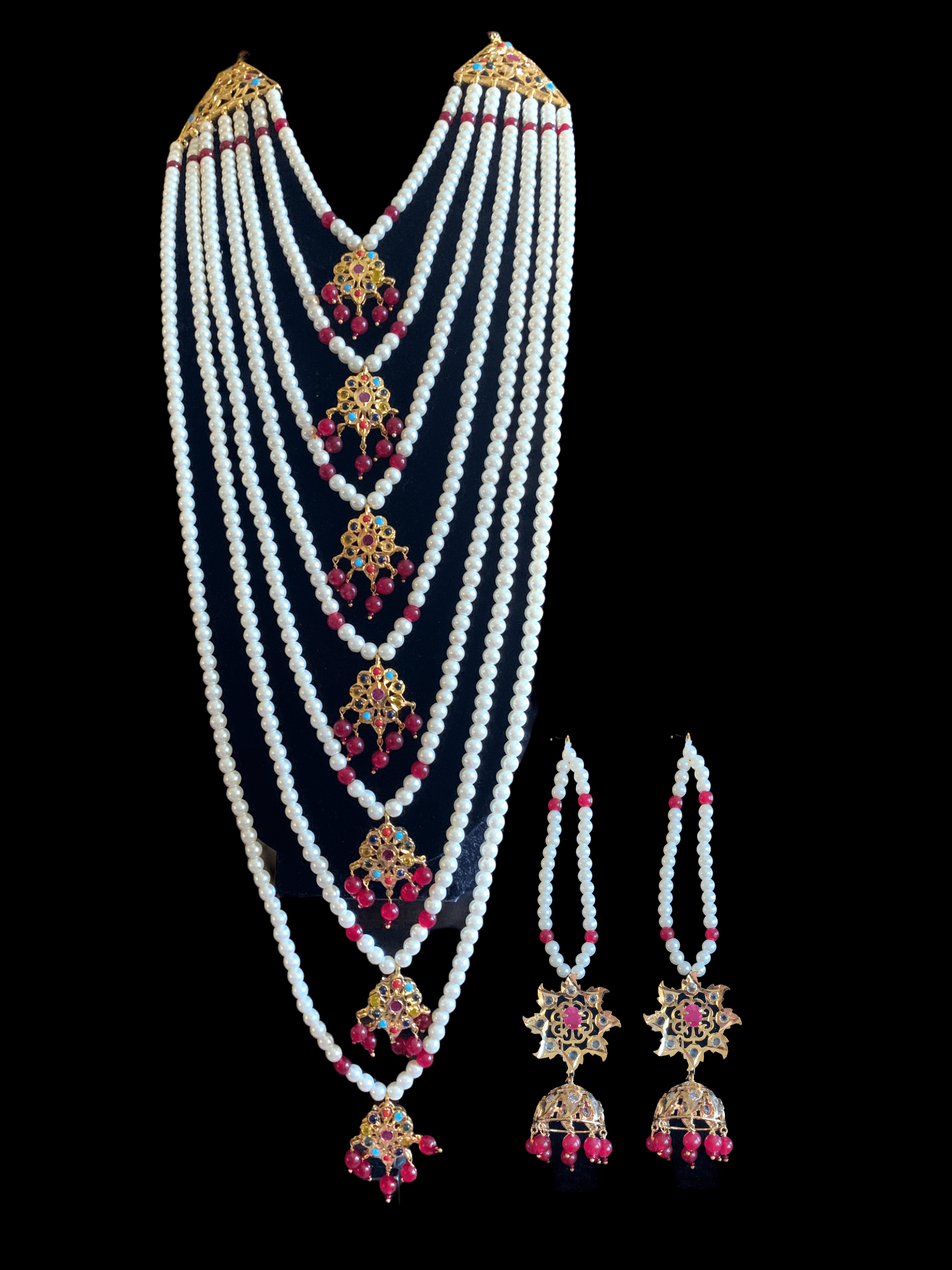 SAT55 Fiona Satlada in Navratan  ( READY TO SHIP )