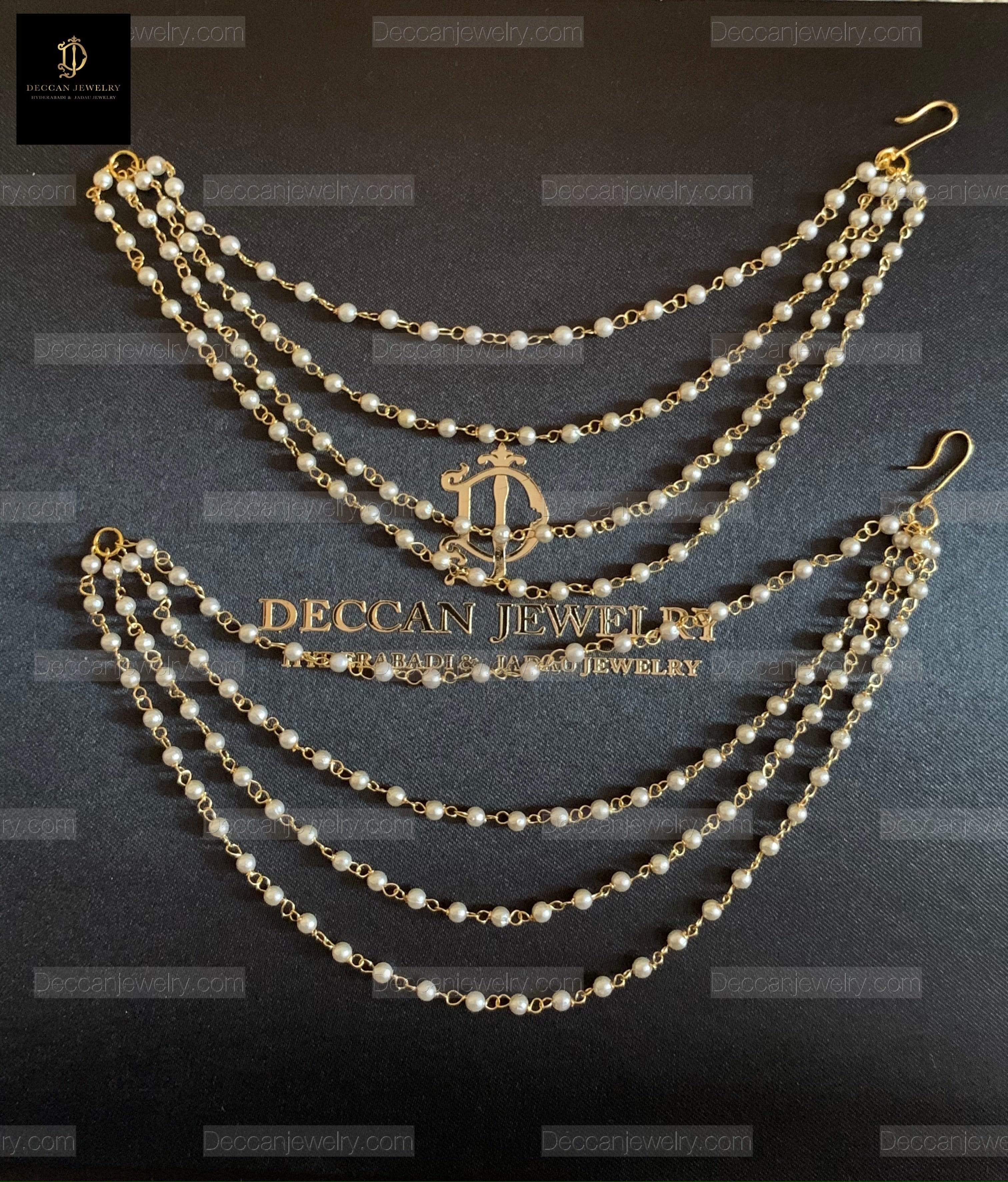 DES4 Kanya pearl ear supports  (READY TO SHIP)