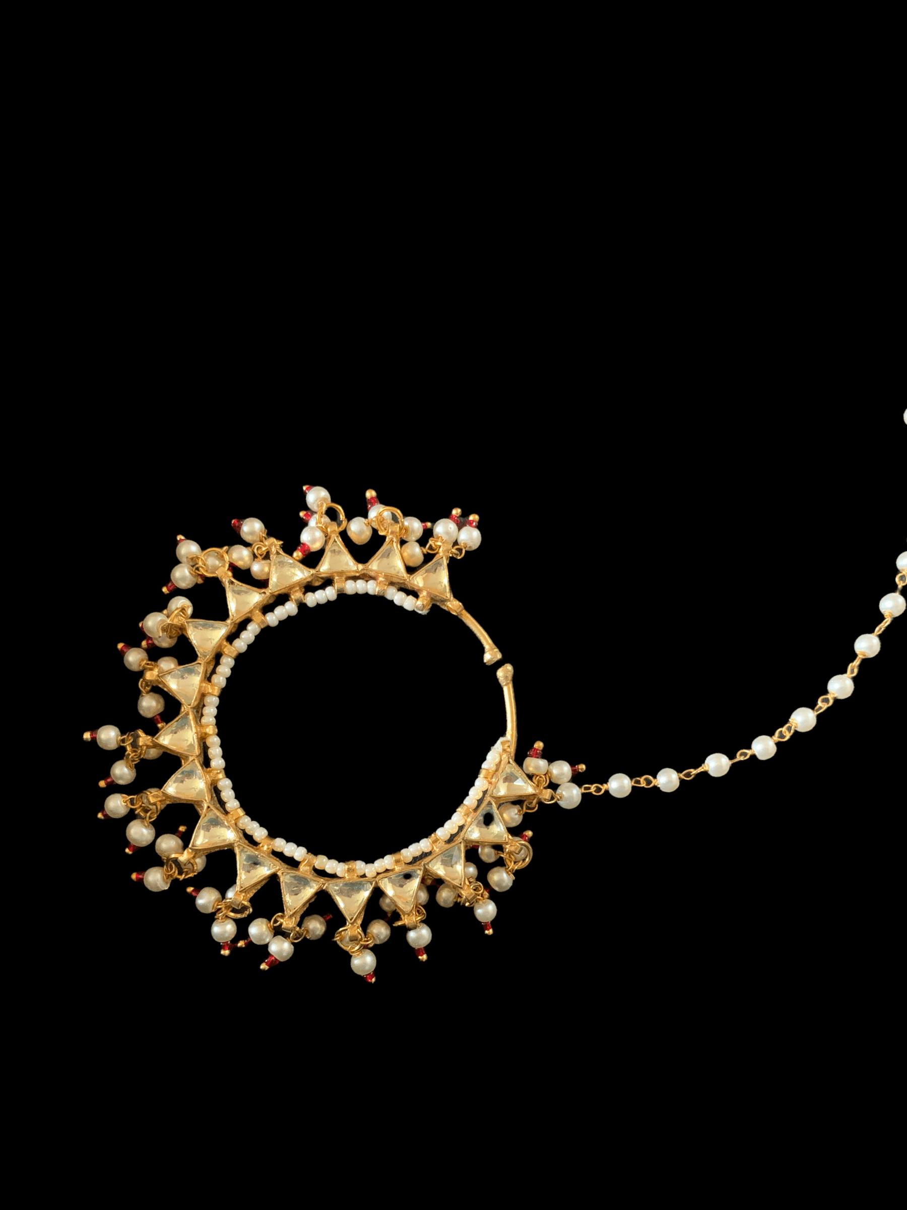 Kundan nosering ( READY TO SHIP )