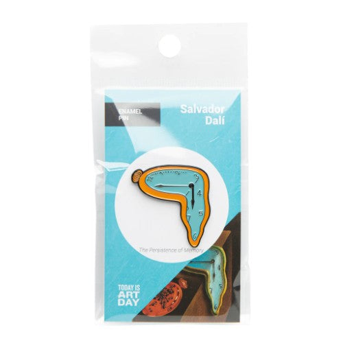 Persistence of Memory - Salvador Dali Enamel Pin - Today is Art Day