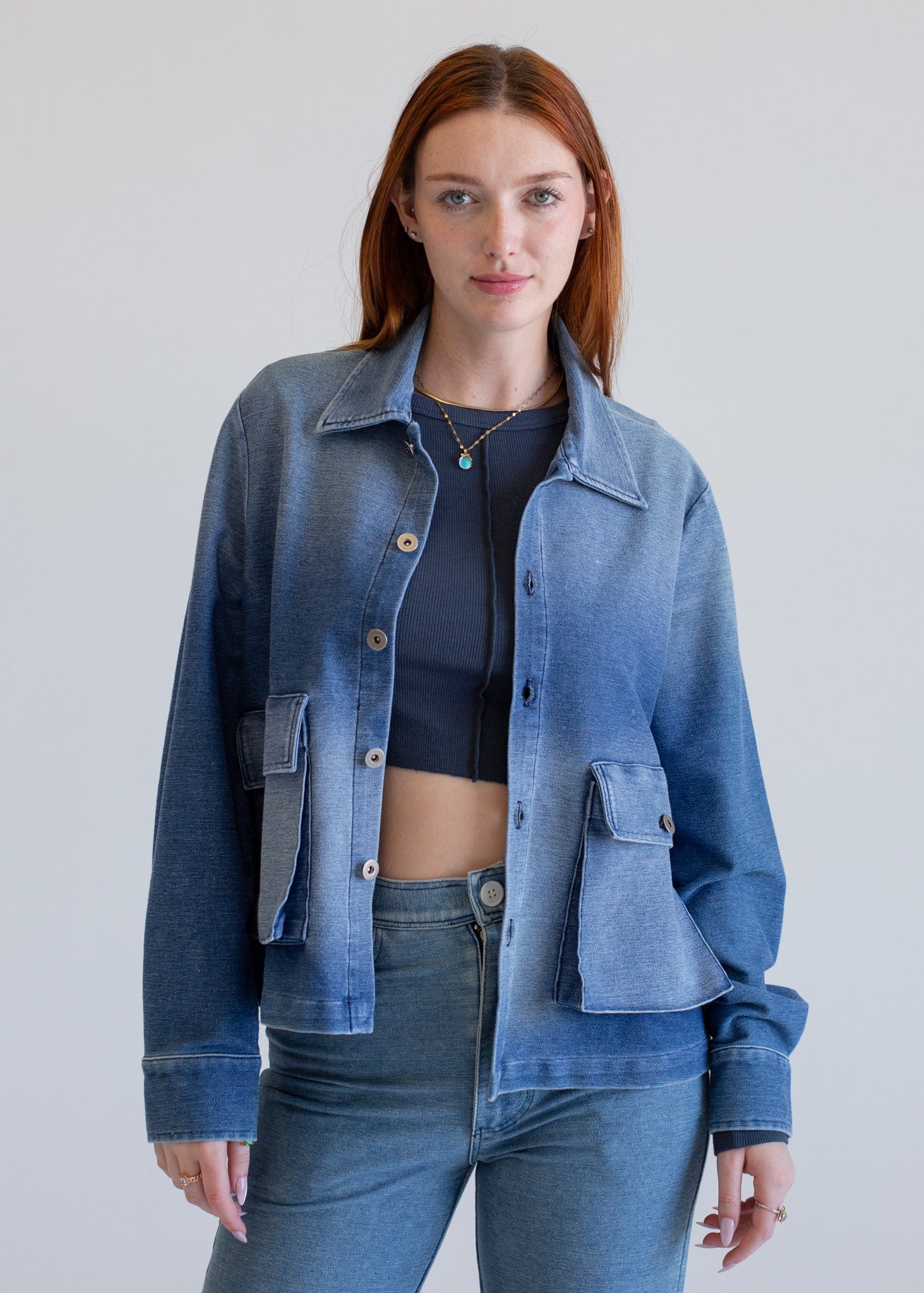 Indigo Worker&amp;#39;s Jacket