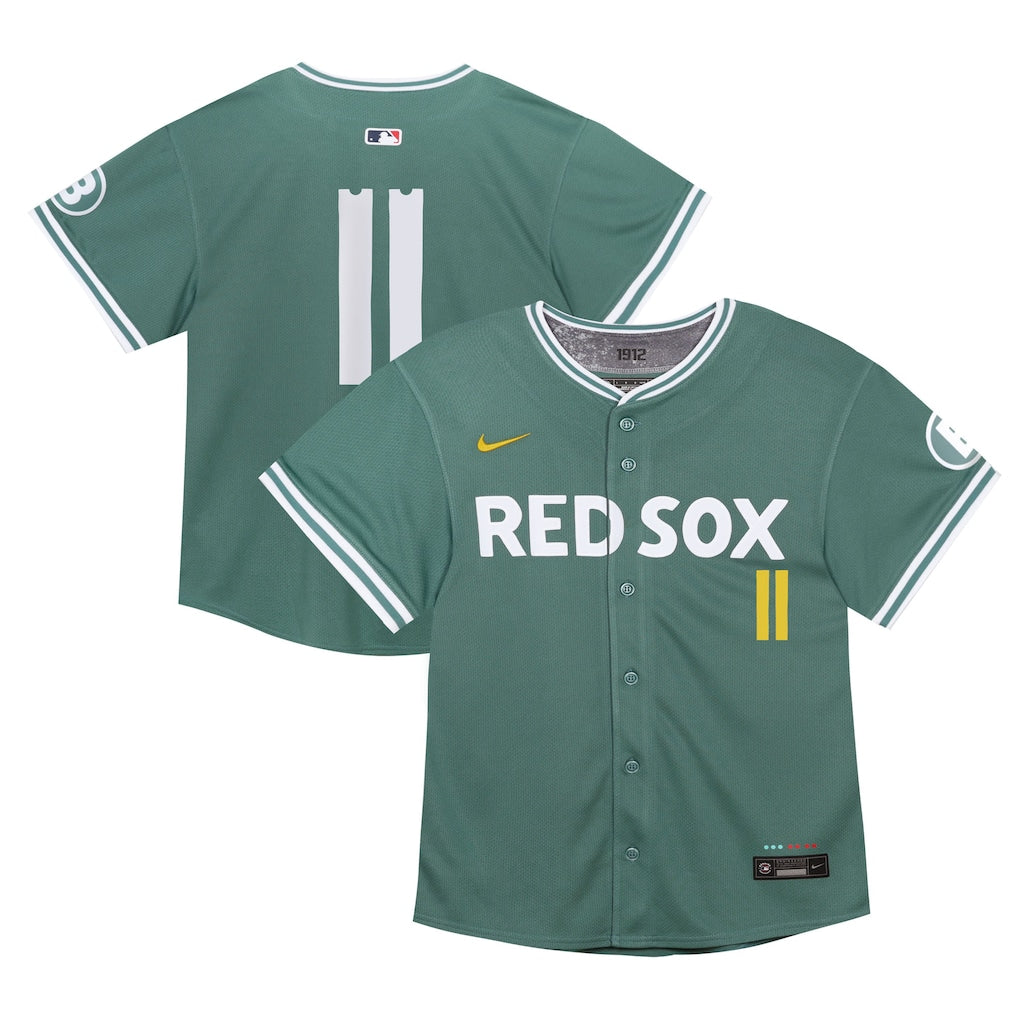 Infant Boston Red Sox Rafael Devers Nike Green 2025 City Connect Limited Player Jersey