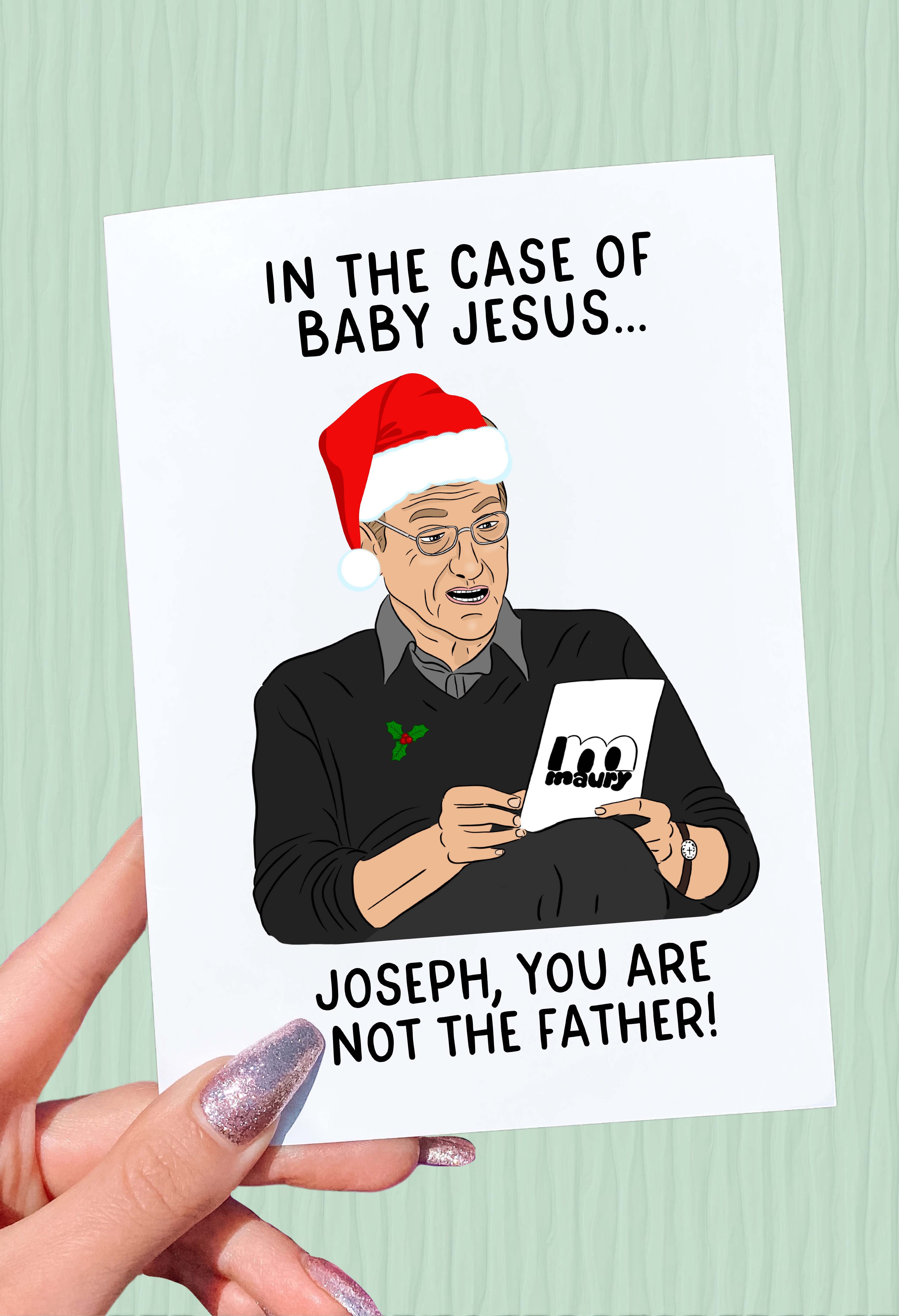 In the Case of Baby Jesus | Funny Christmas Card