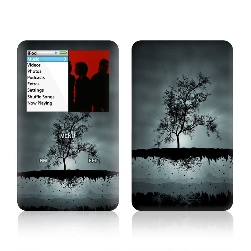 Flying Tree Black - iPod Classic Skin