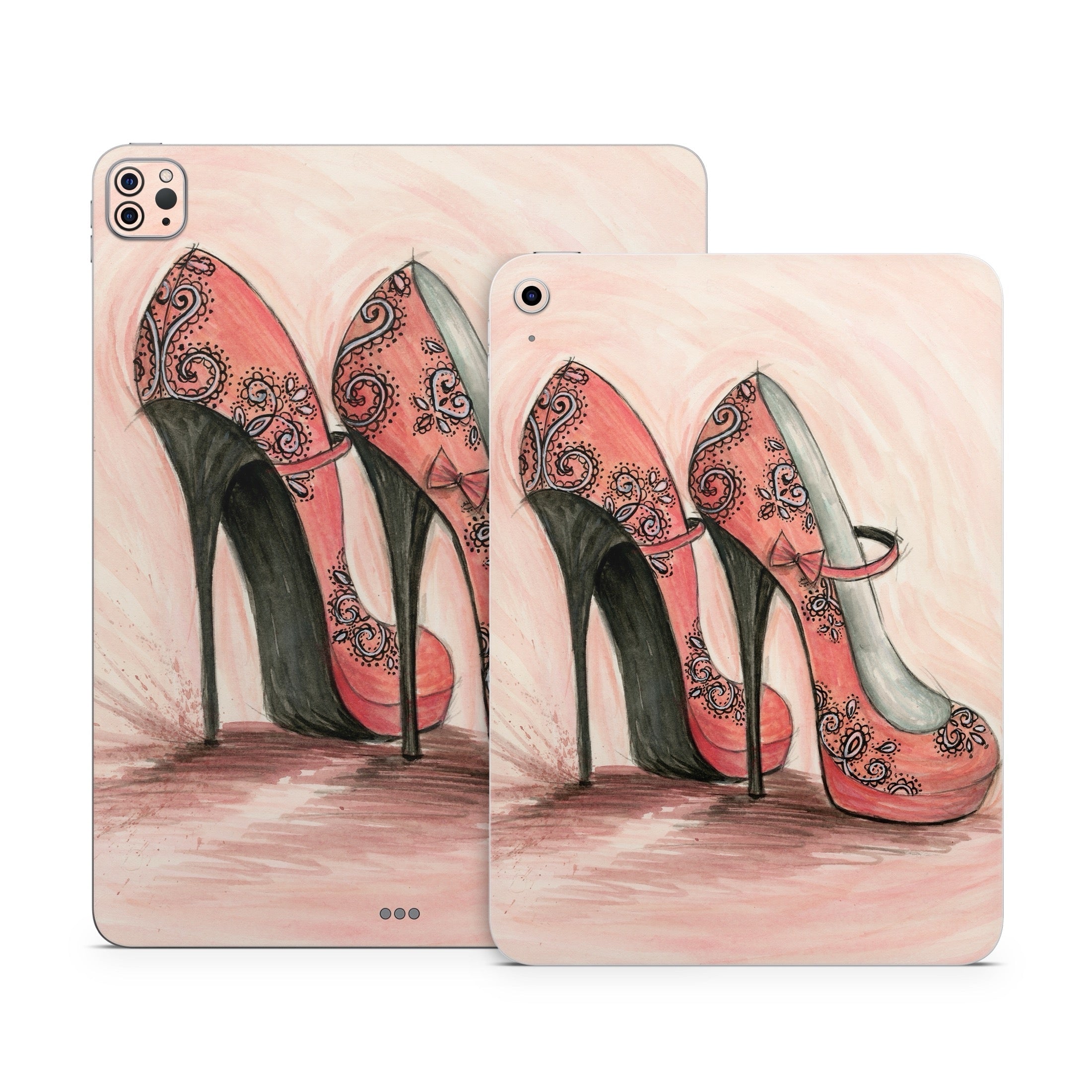 Coral Shoes - Apple iPad Skin