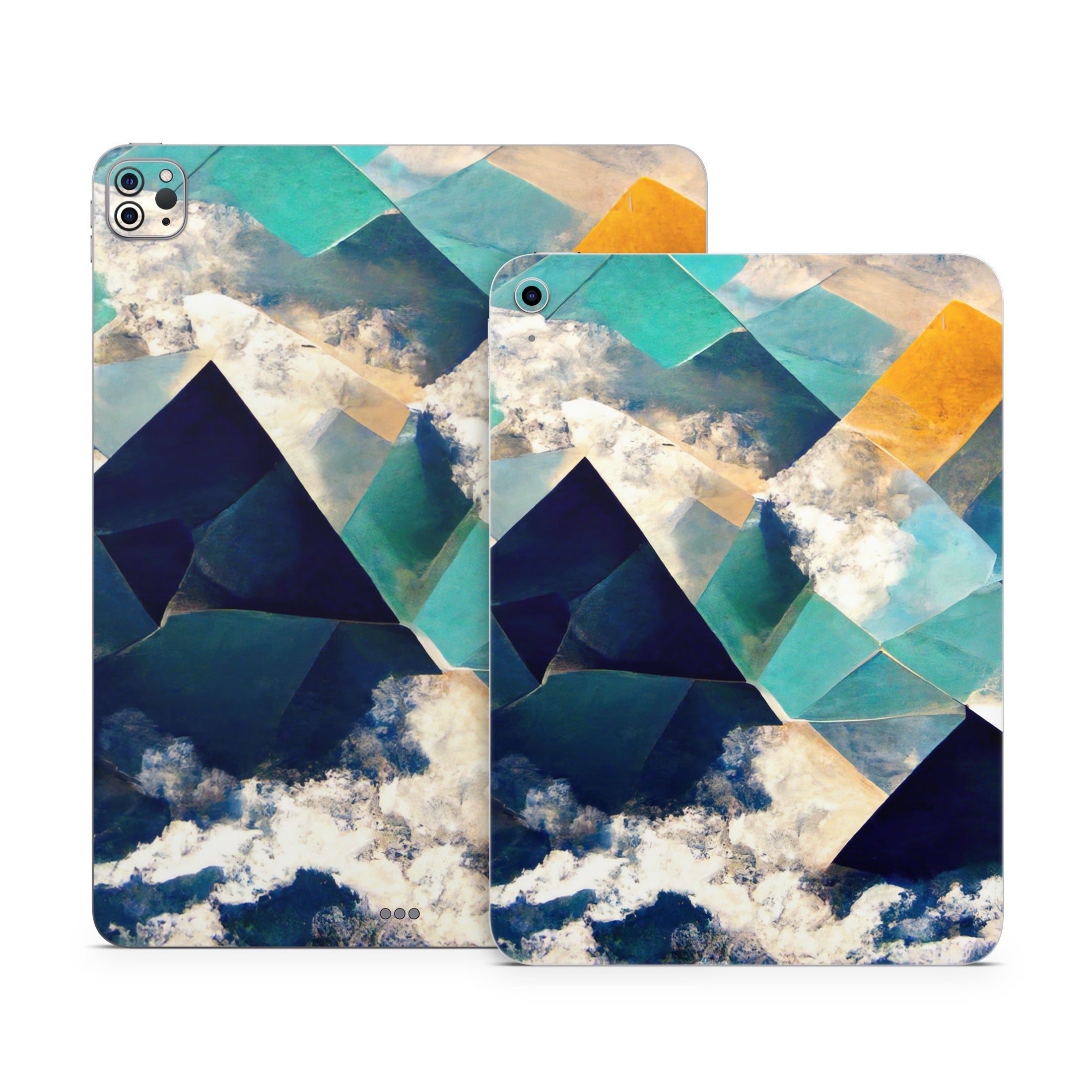 Gold Clouds - Apple iPad Skin