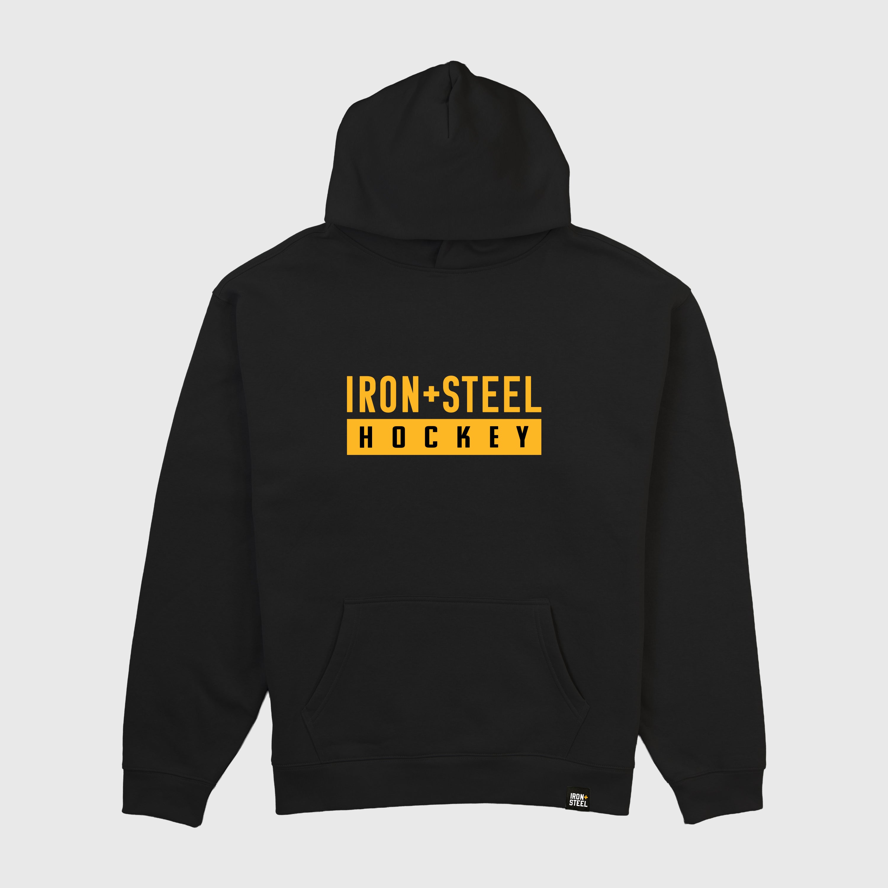 Iron+Steel Hockey Gold Oversized Hoodie