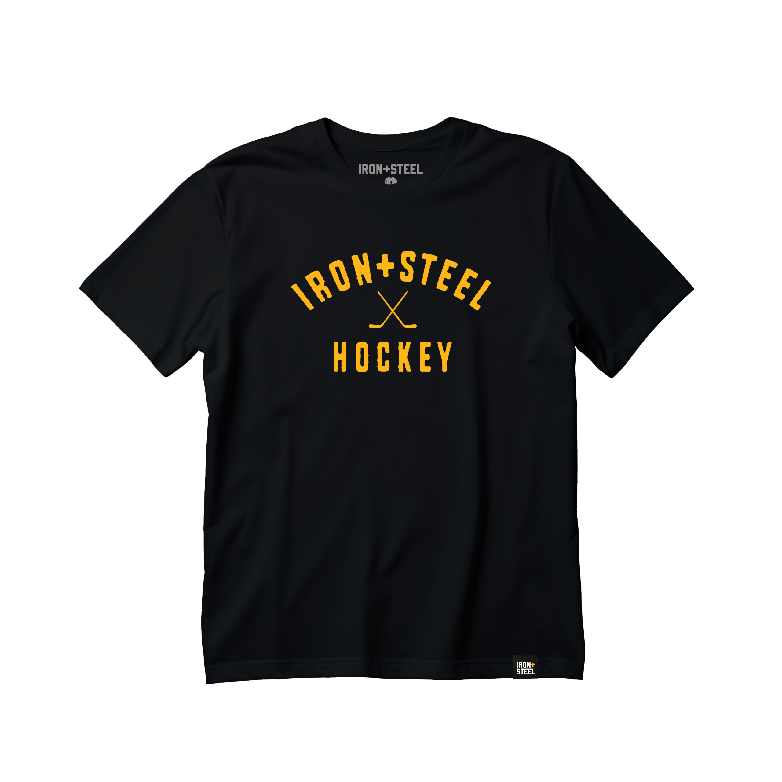 Iron + Steel Hockey Sticks T-Shirt