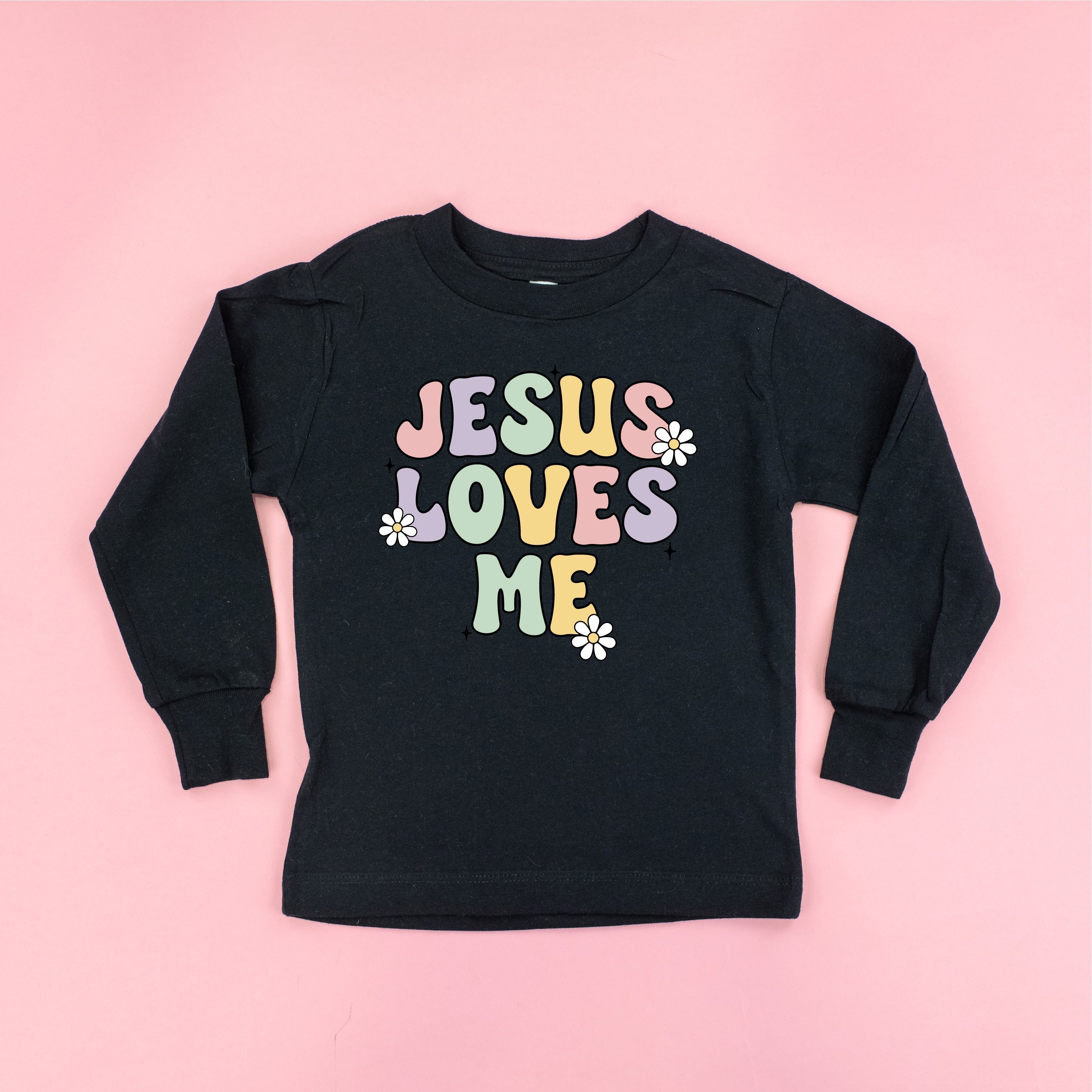 Girl Version - Jesus Loves Me - Child Long Sleeve Tee