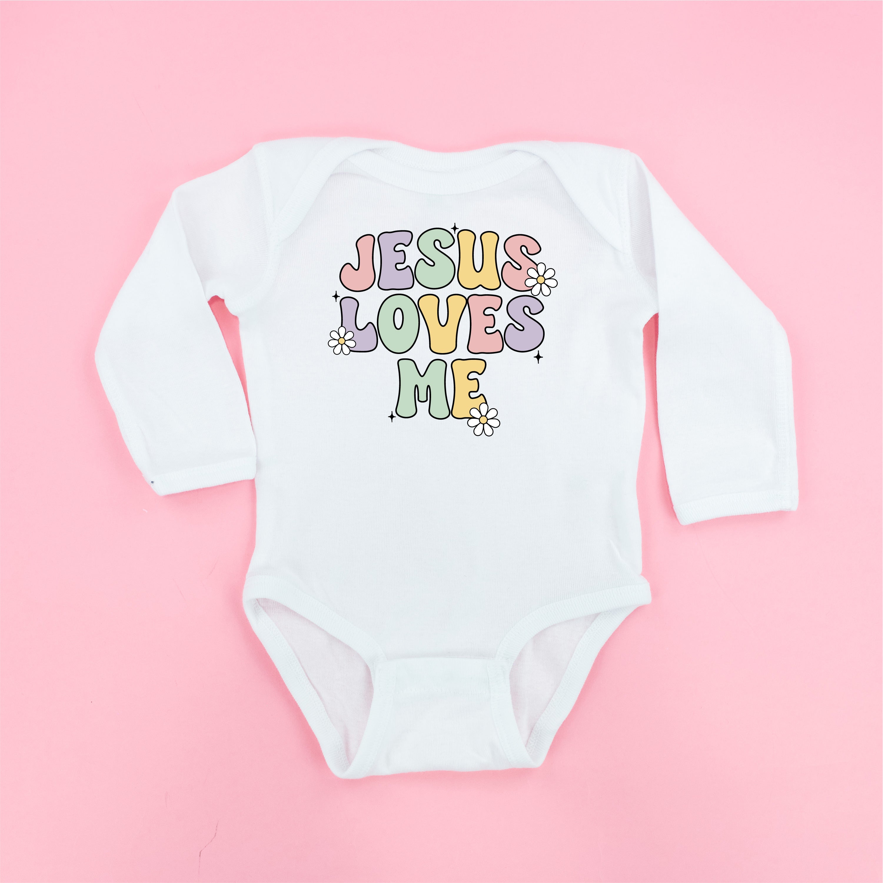Girl Version - Jesus Loves Me - Child Long Sleeve Tee