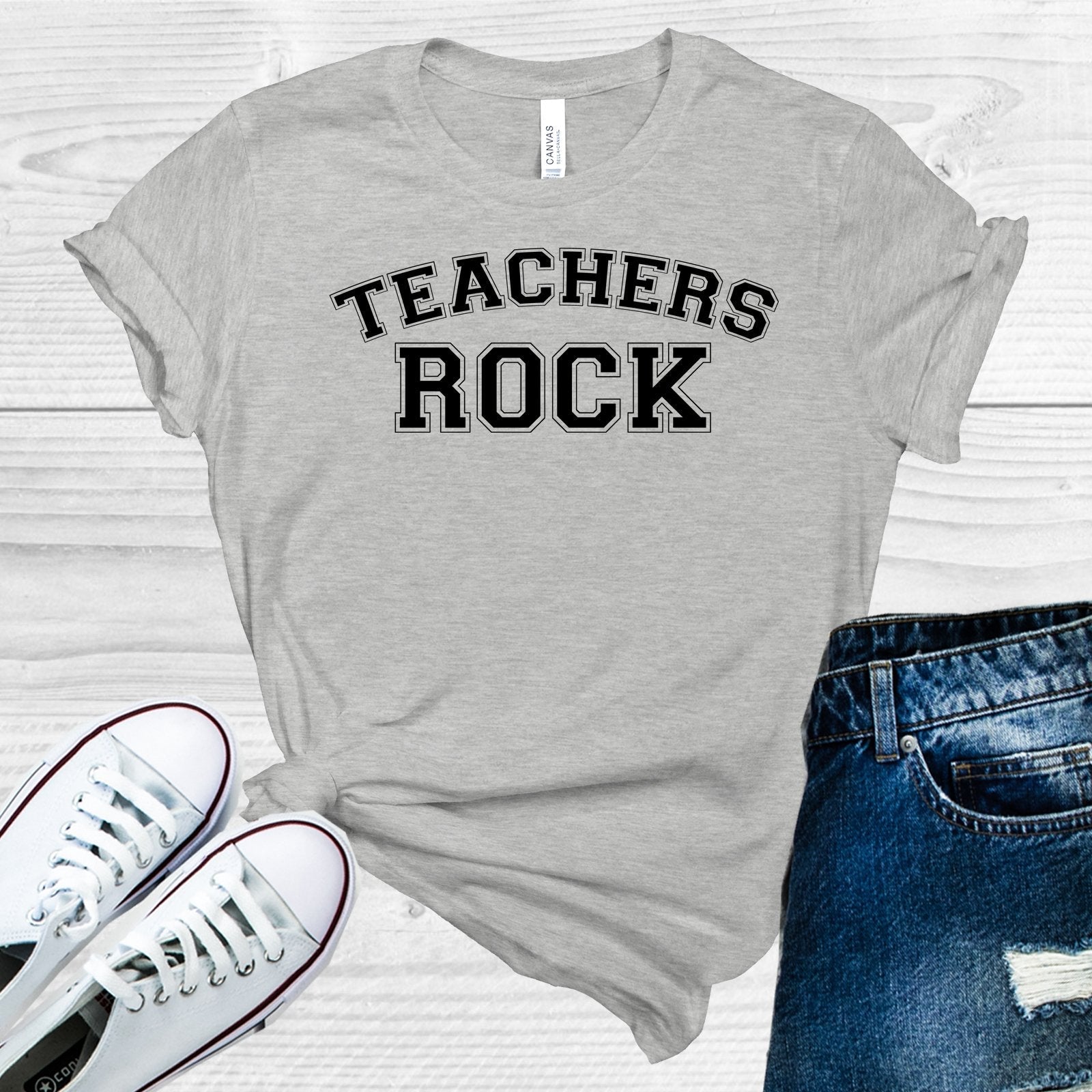 Teachers Rock Graphic Tee