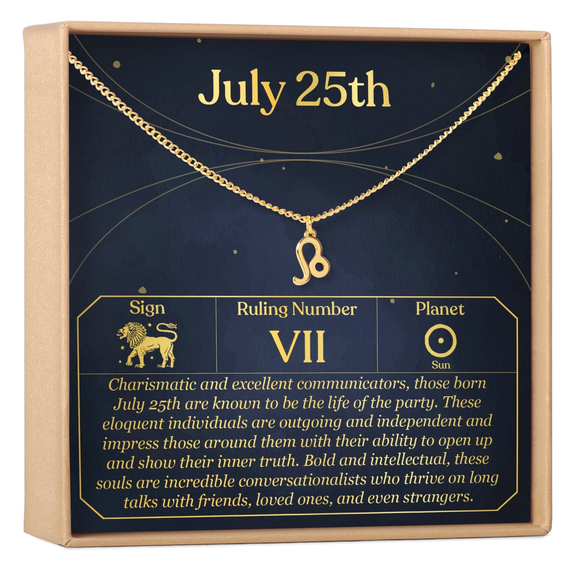JULY 25TH LEO NECKLACE