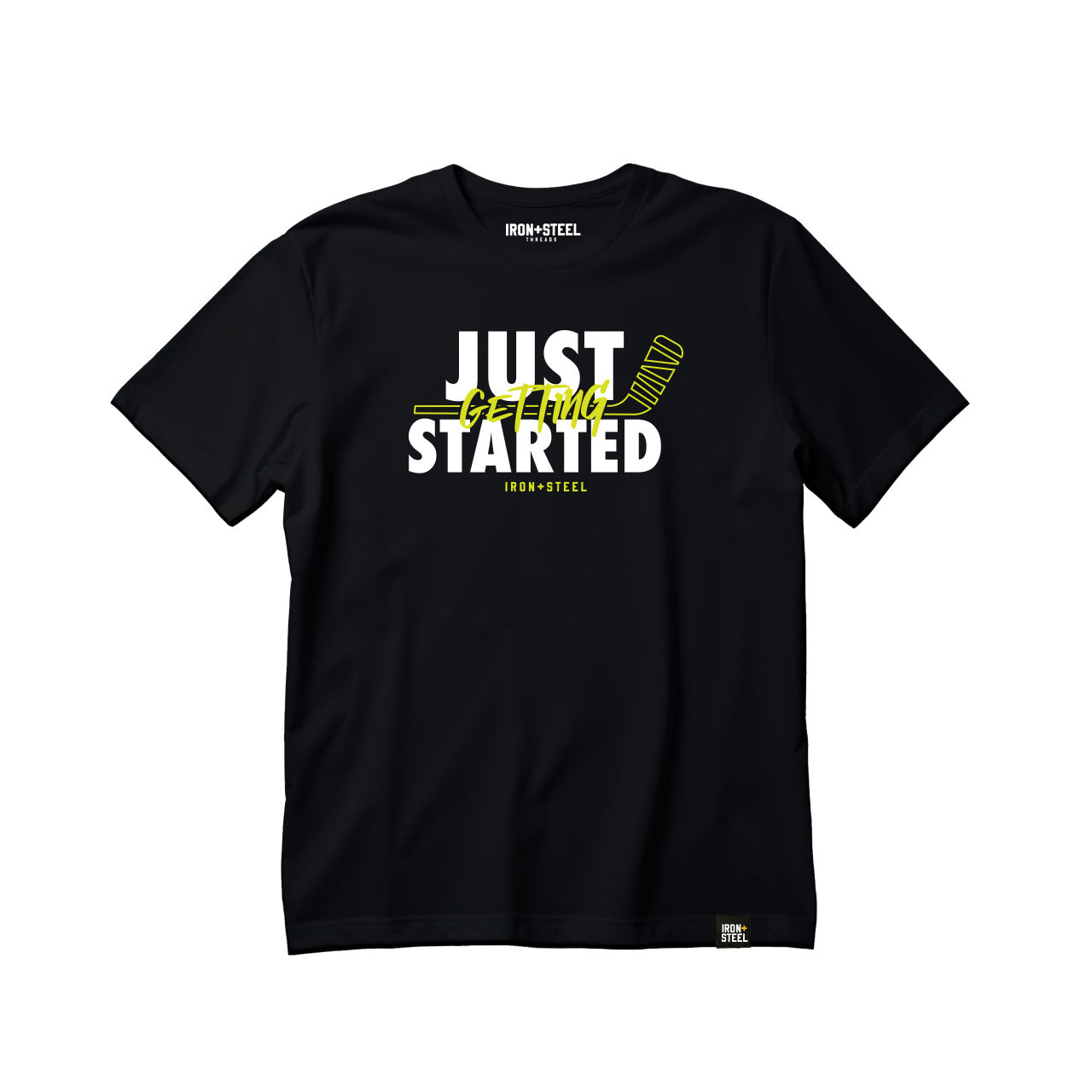 Just Getting Started Hockey Tee