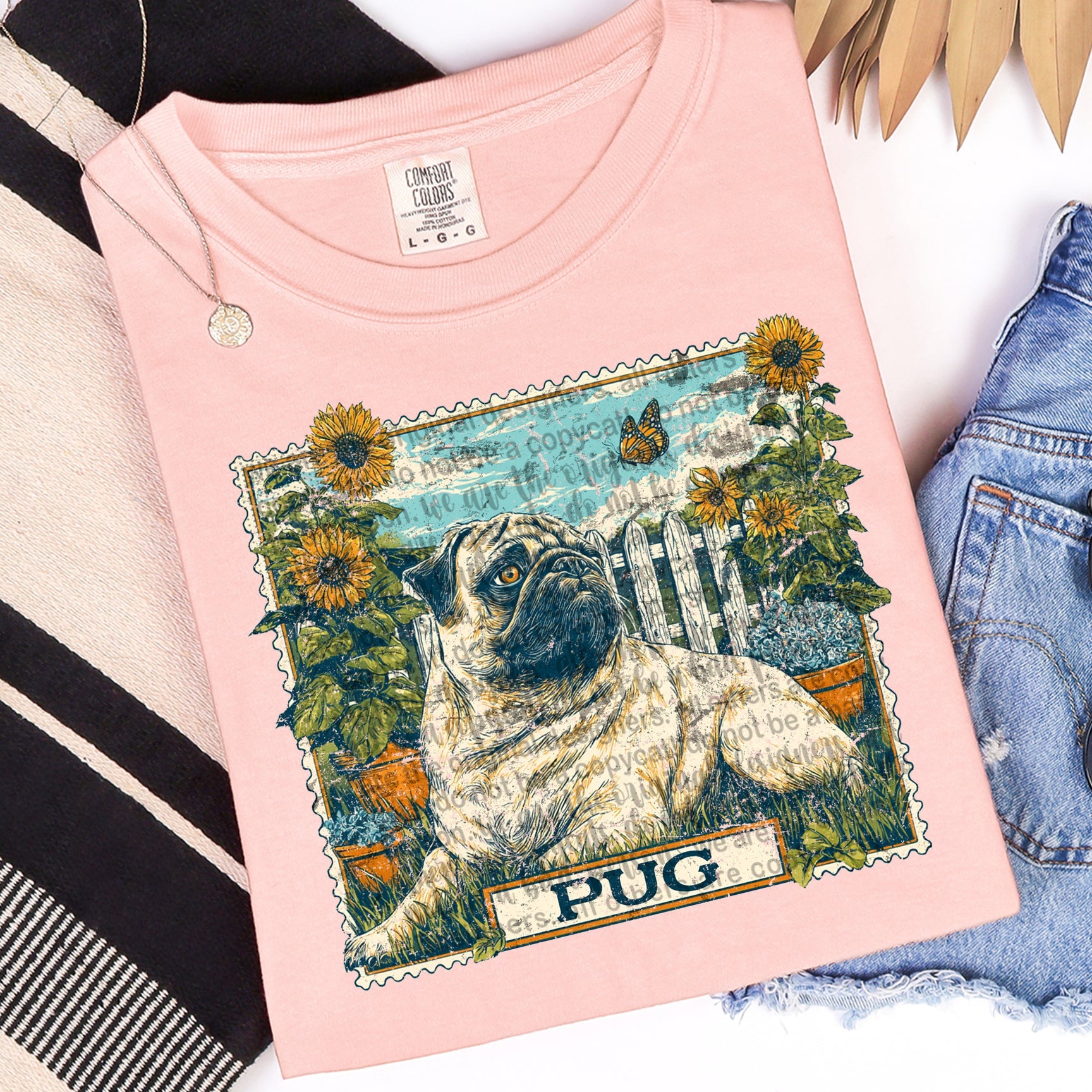 Pug Graphic Tee
