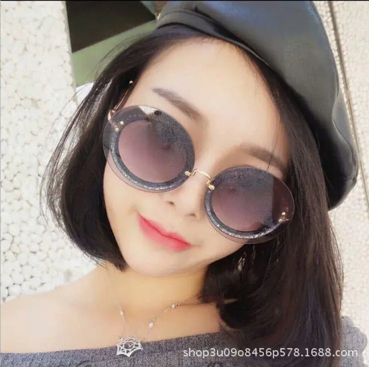 Style Loft Collection Eberstein Round Frame Sunglasses