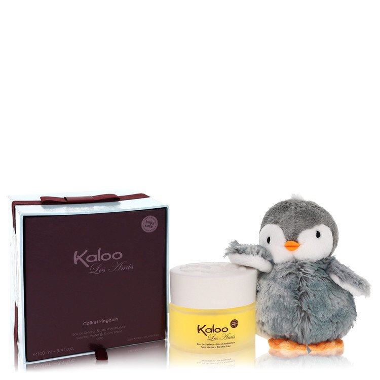 Kaloo Les Amis by Kaloo Alcohol Free Eau D&amp;#39;ambiance Spray + Free Penguin Soft Toy 3.4 oz for Men