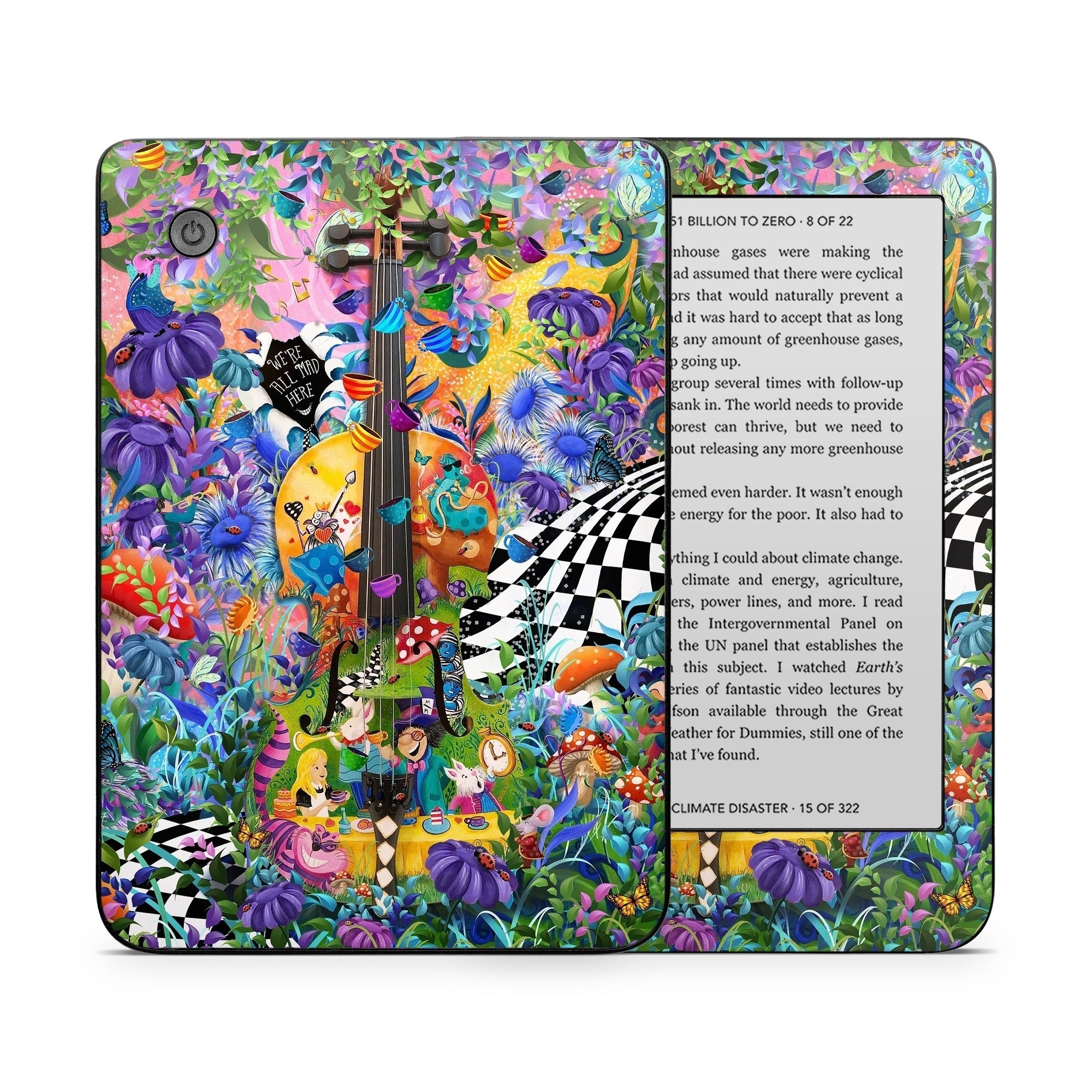Alice&amp;#39;s Wonderland Tea Party - Kobo Clara 2E Skin