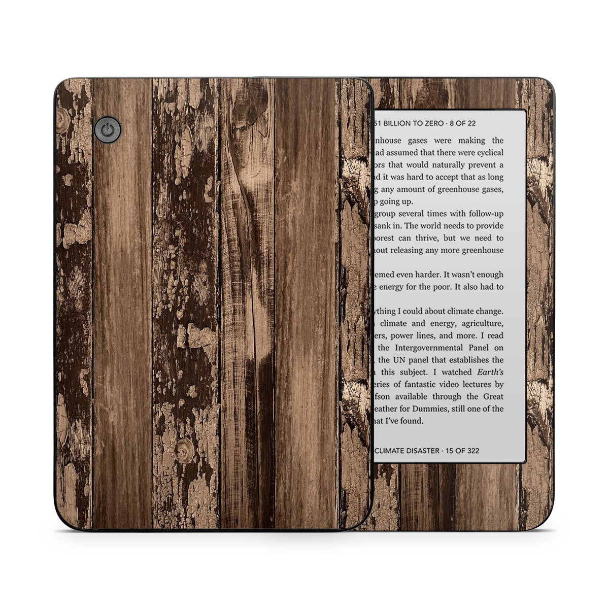 Weathered Wood - Kobo Clara 2E Skin