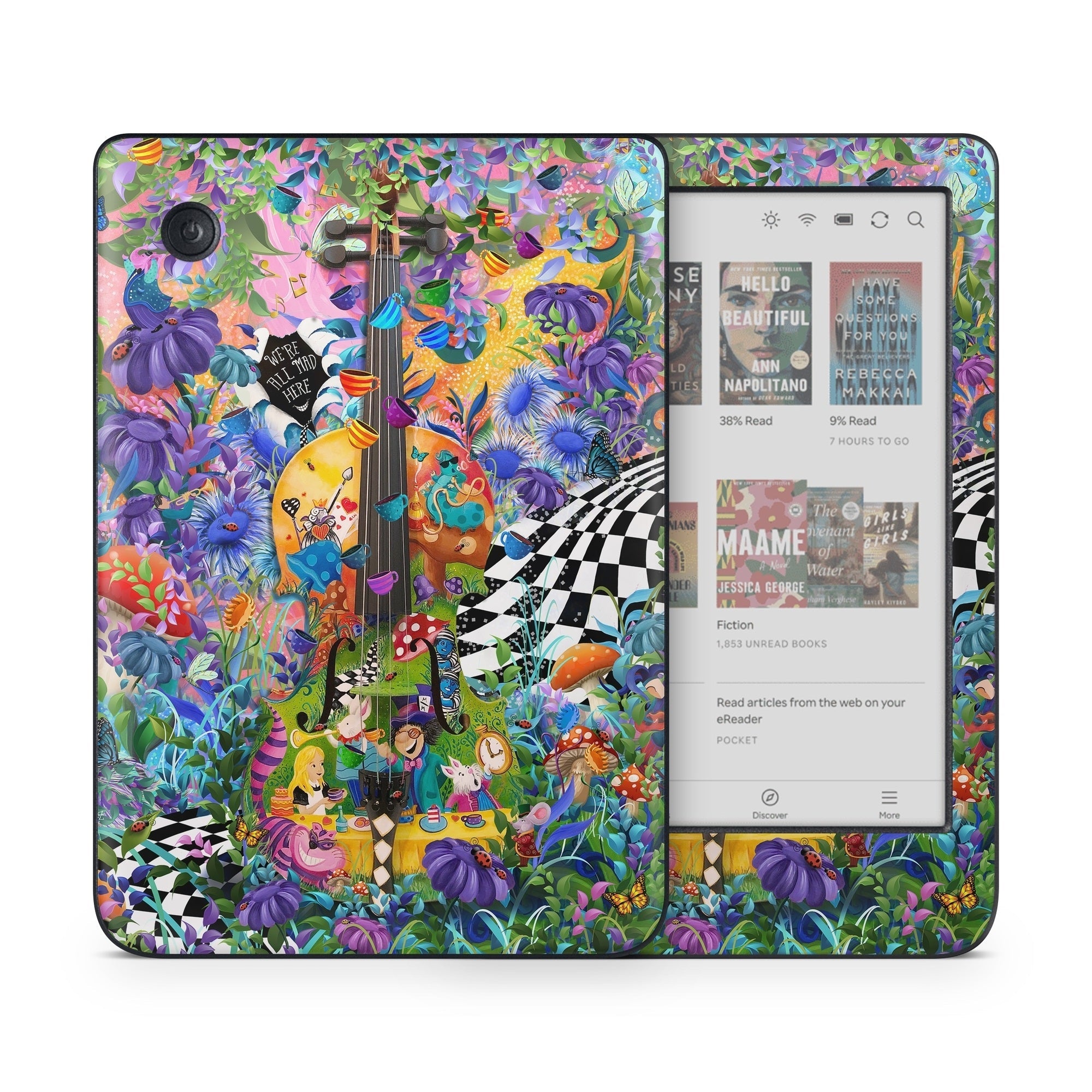 Alice&amp;#39;s Wonderland Tea Party - Kobo Clara Colour Skin
