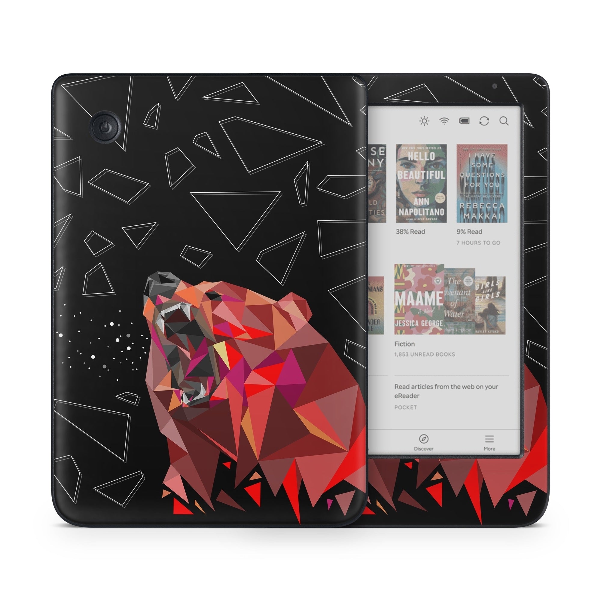 Bears Hate Math - Kobo Clara Colour Skin