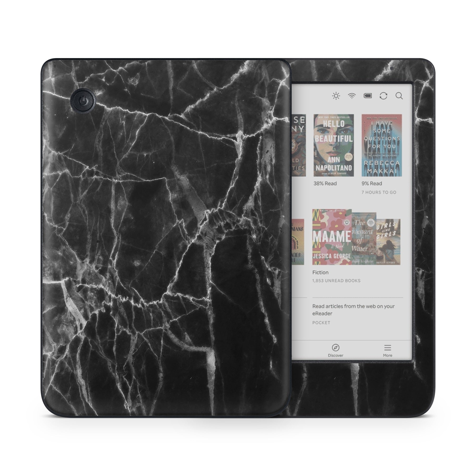 Black Marble - Kobo Clara Colour Skin