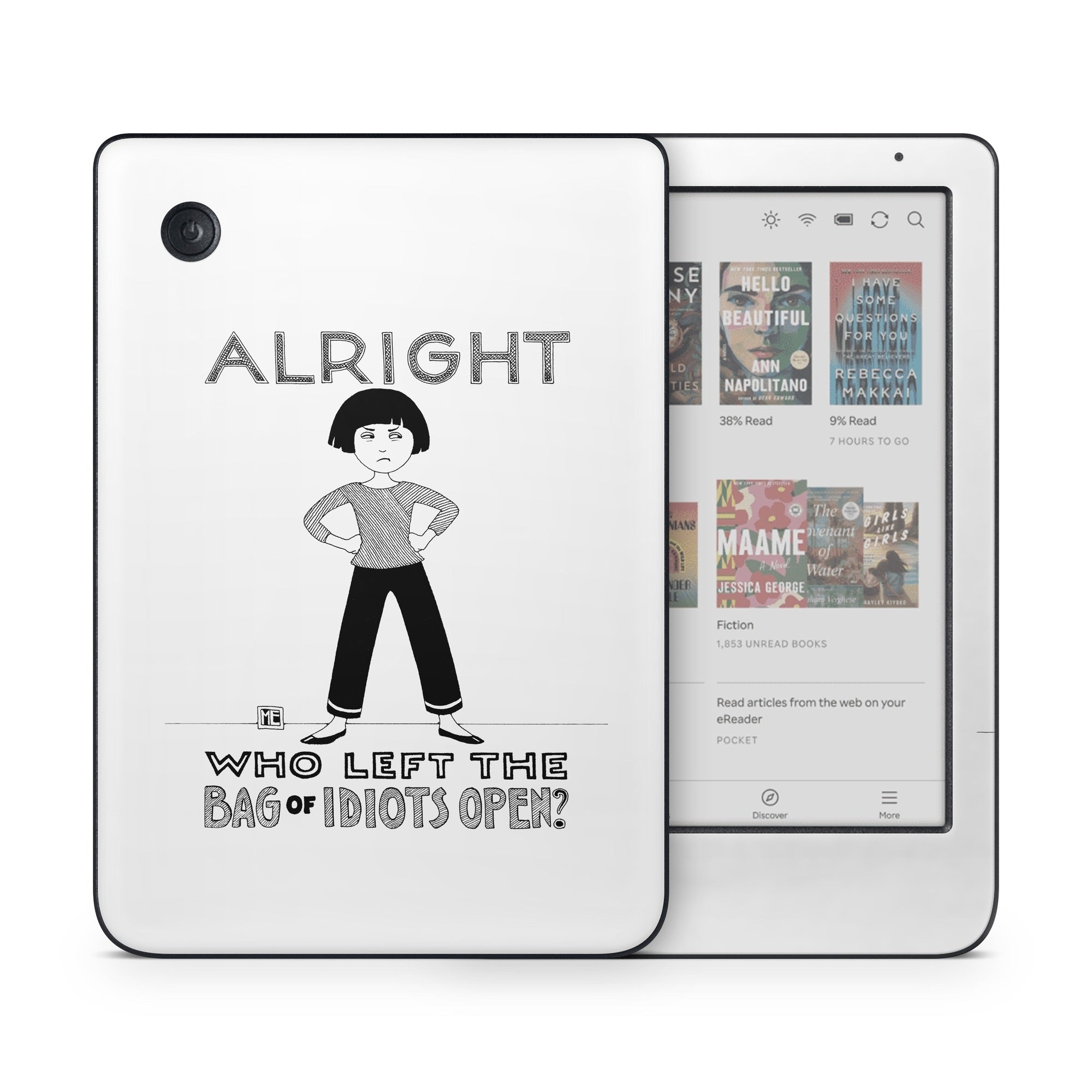 Bag of Idiots - Kobo Clara Colour Skin