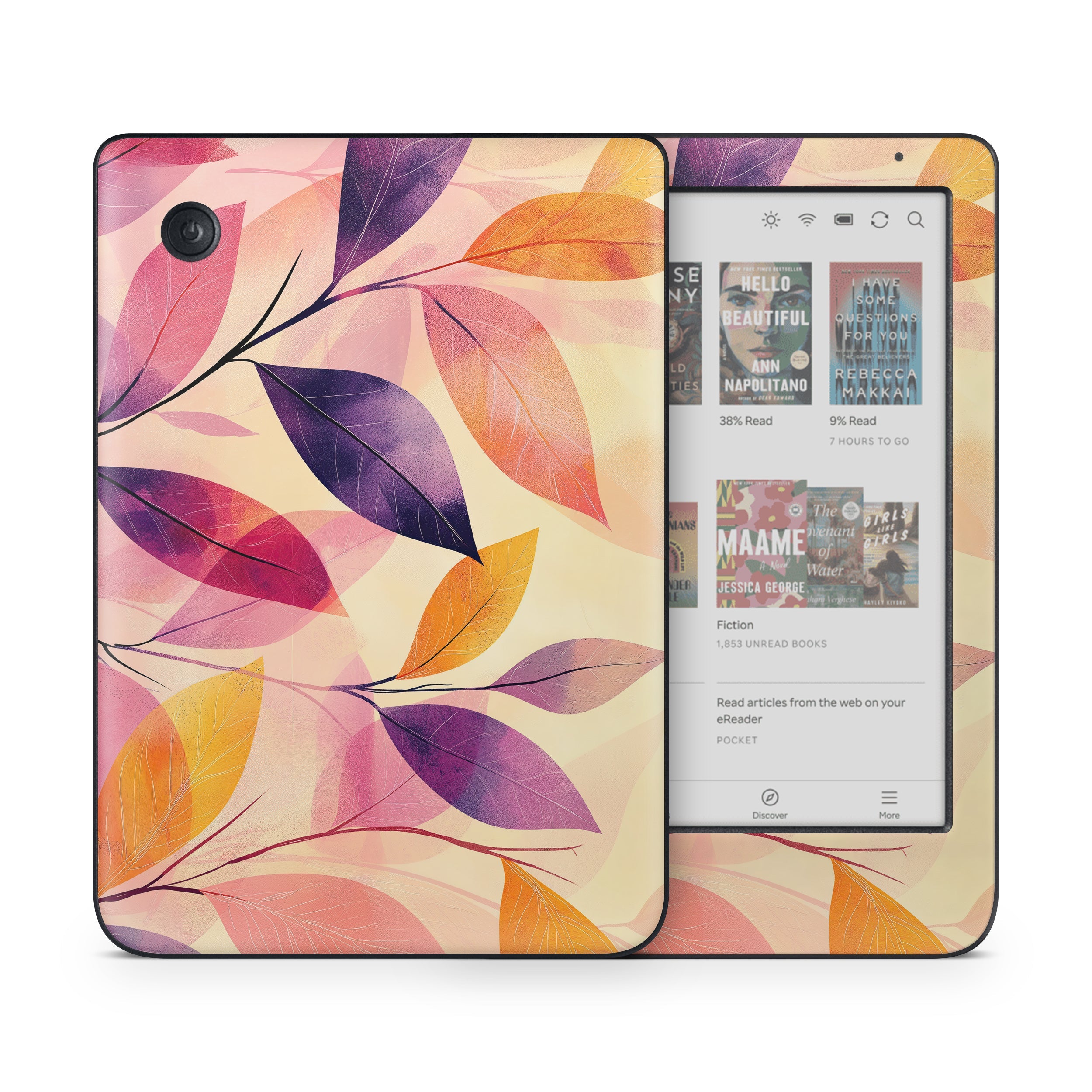 Pastel Blooms - Kobo Clara Colour Skin