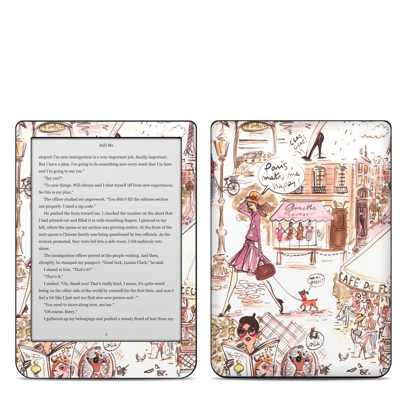 Paris Makes Me Happy - Kobo Clara HD Skin