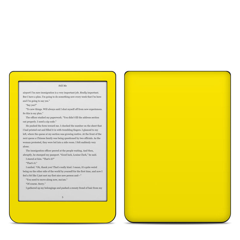 Solid State Yellow - Kobo Clara HD Skin