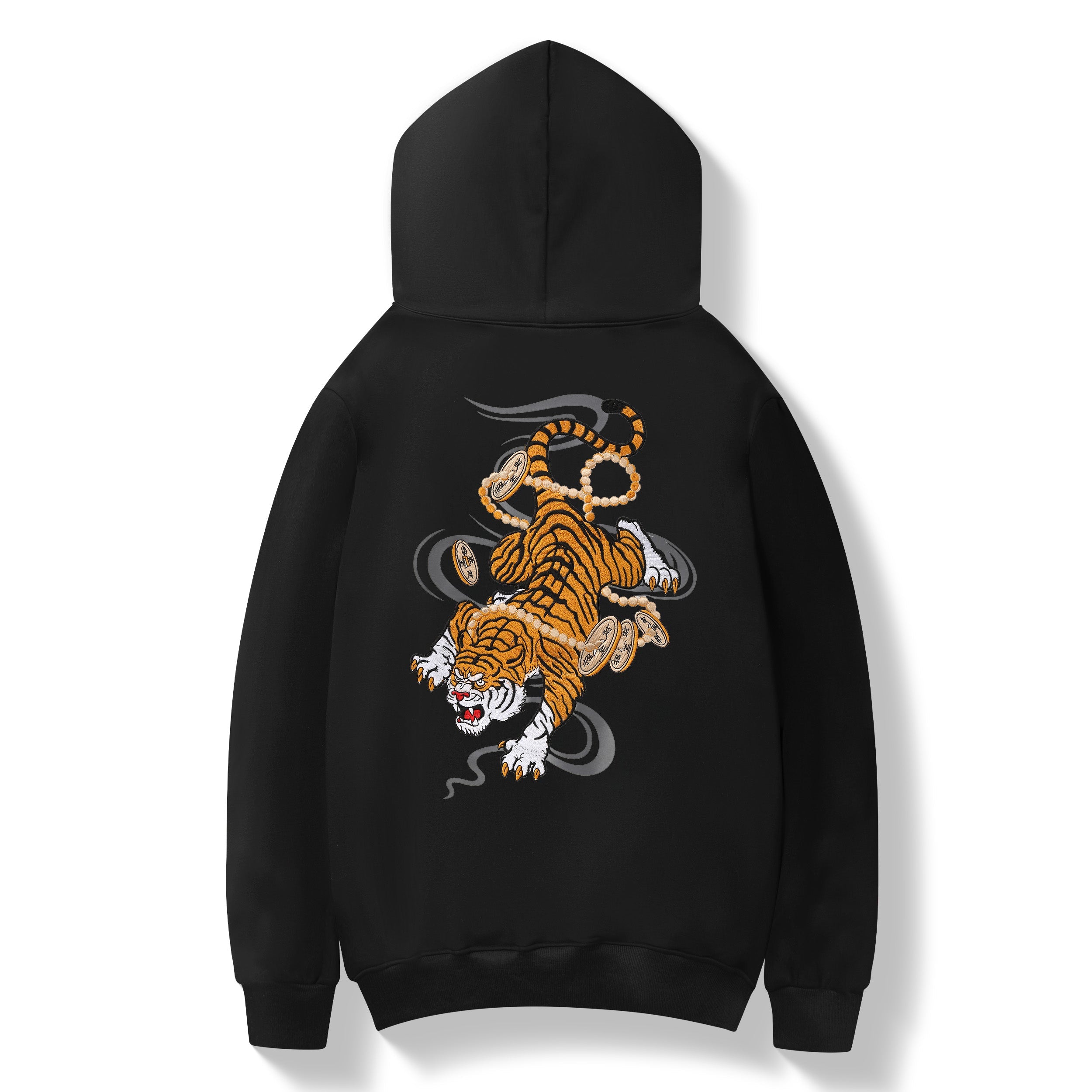 KH9017 Rich Tiger Embroidery Hoodie