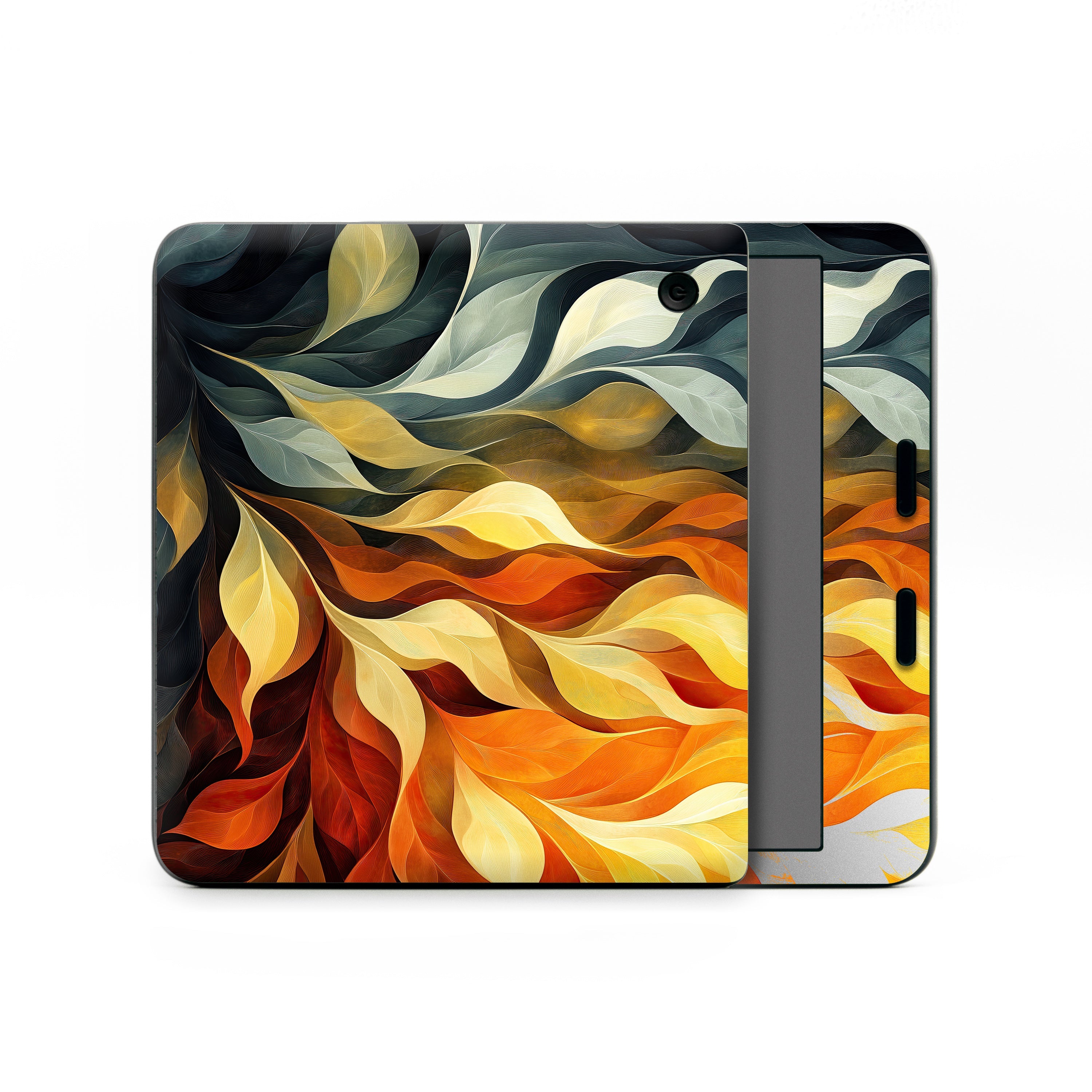 Orange and Charcoal - Kobo Libra Colour Skin