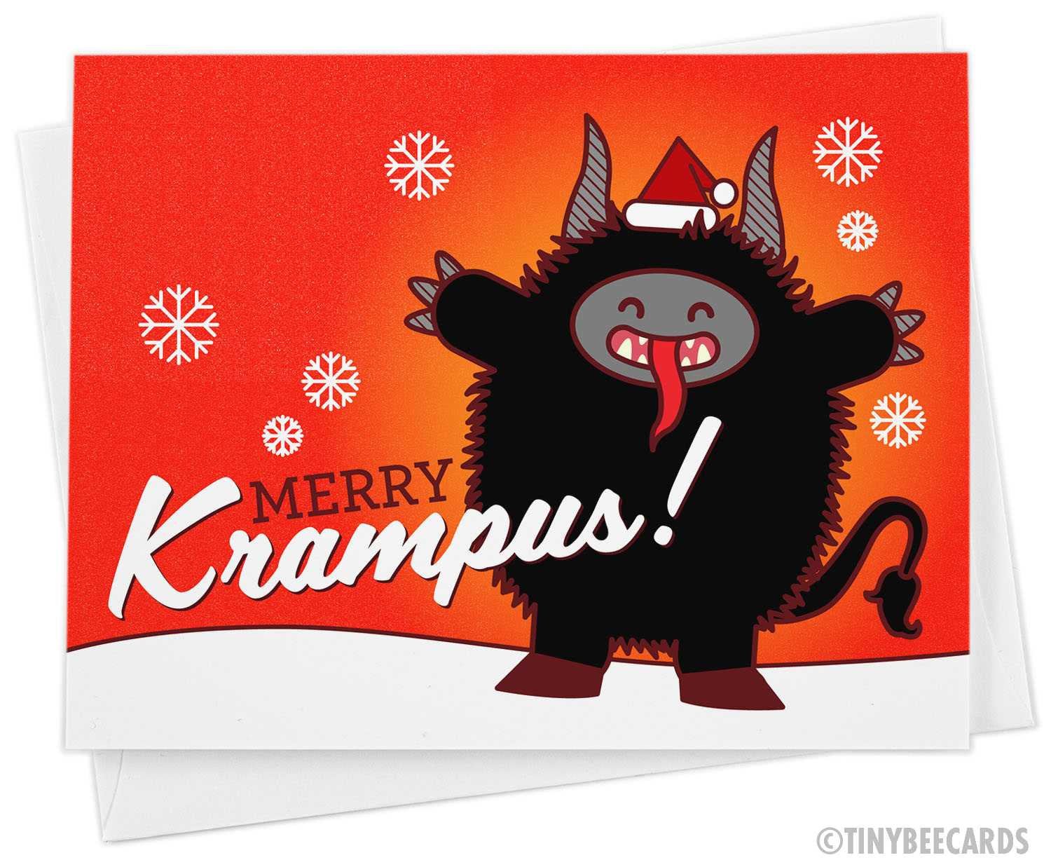 Krampus Christmas Card &amp;quot;Merry Krampus&amp;quot;
