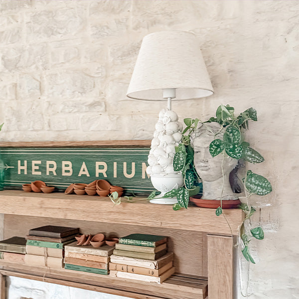 Vintage Inspired Fruit Bowl Cordless Lamp