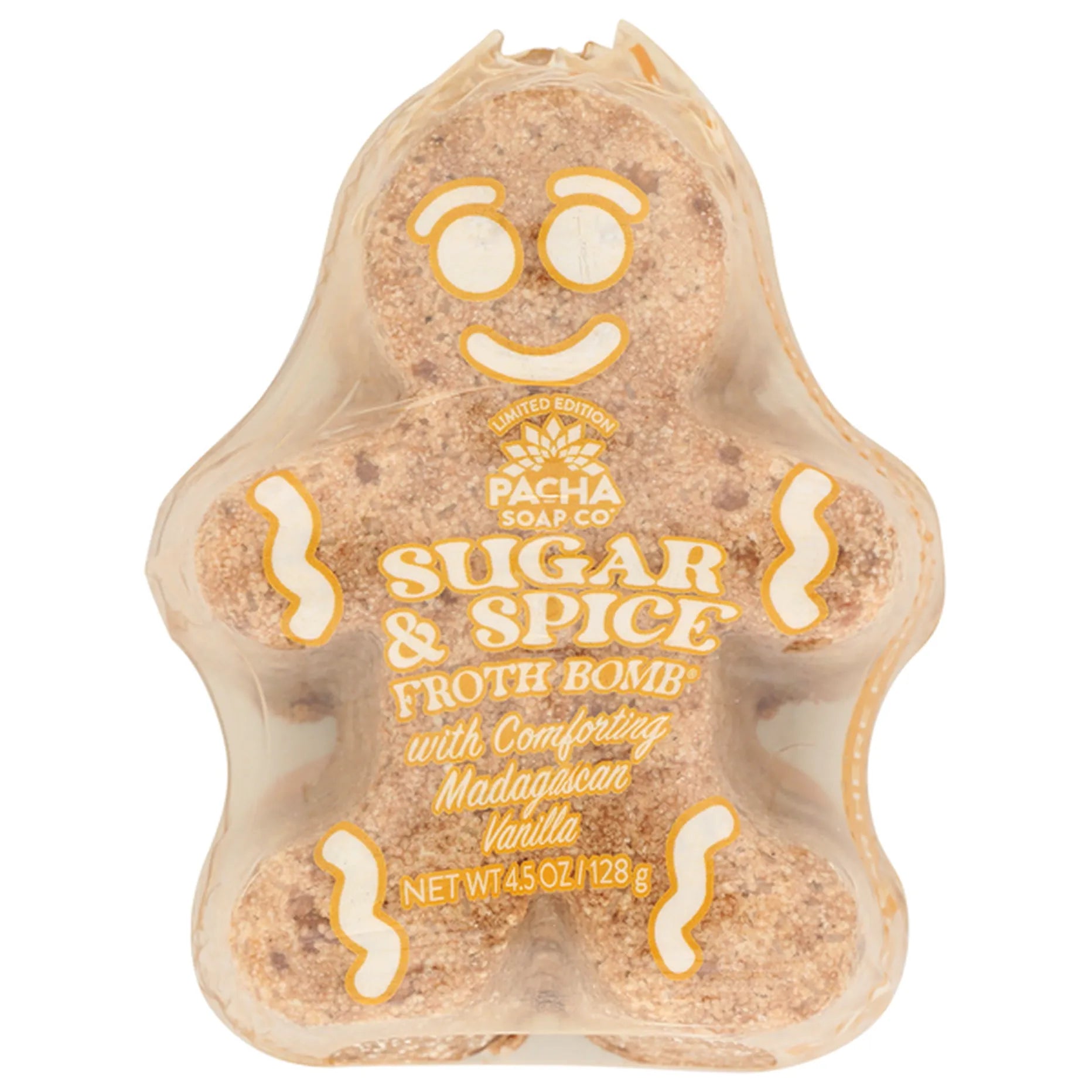 PACHA Soap Co. Froth Bomb, Sugar &amp;amp; Spice