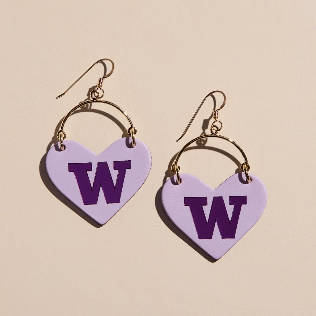 Lavender University of Washington Logo Lover