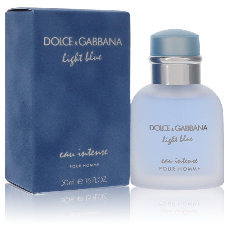 Light Blue Eau Intense by Dolce &amp;amp; Gabbana Eau De Parfum Spray 1.7 oz for Men